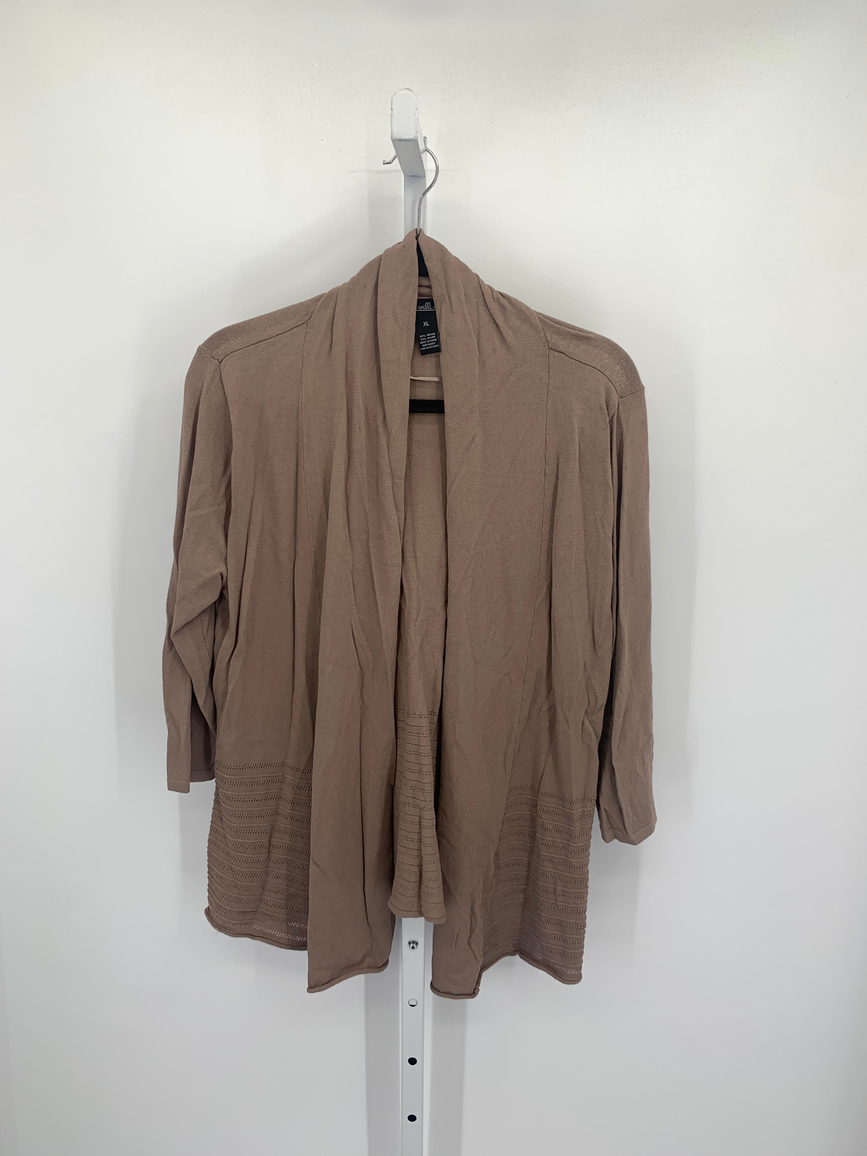 Willi Smith Size Extra Large Misses Cardigan