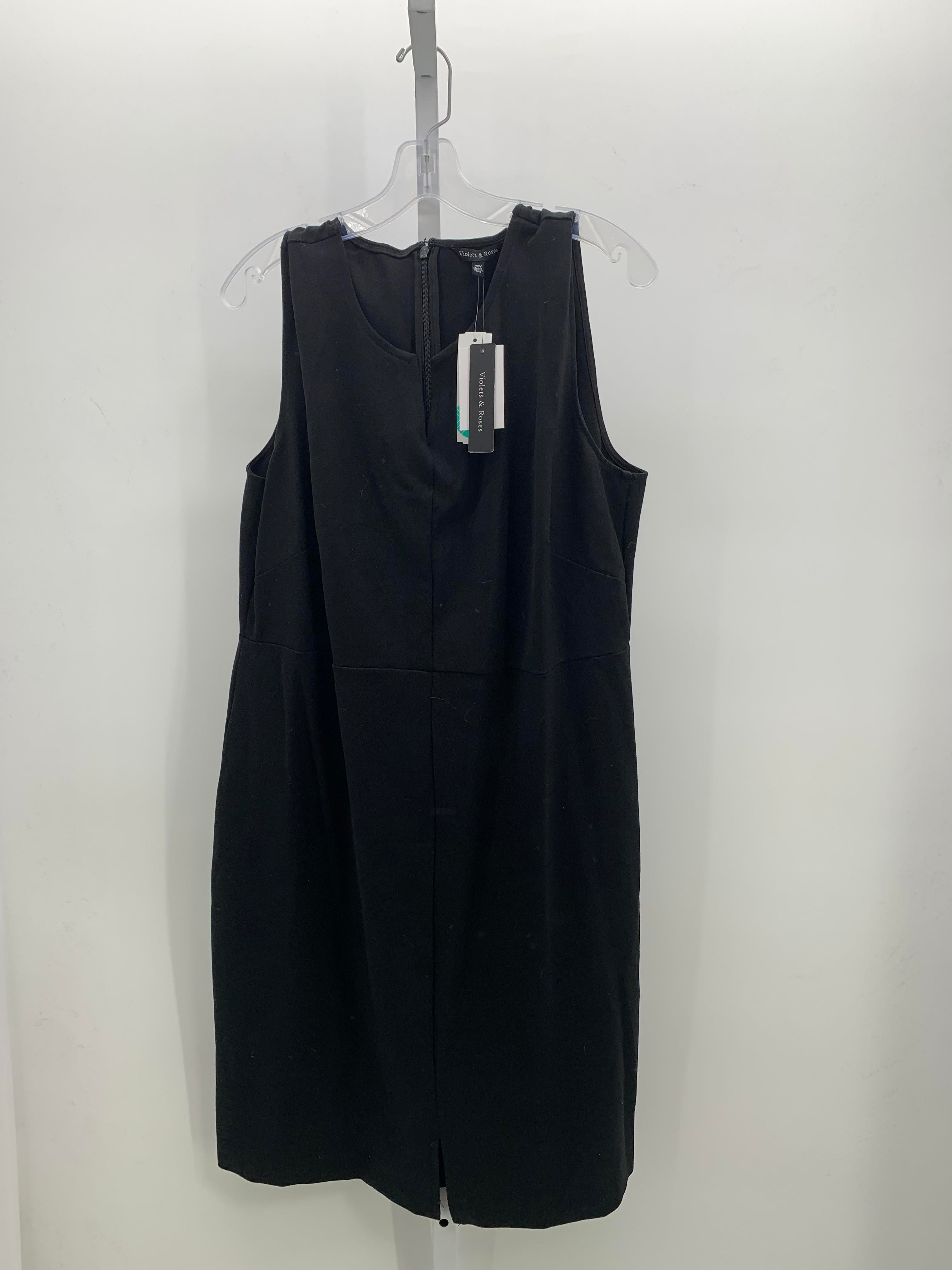 Size 18 W Womens Sleeveless Dress