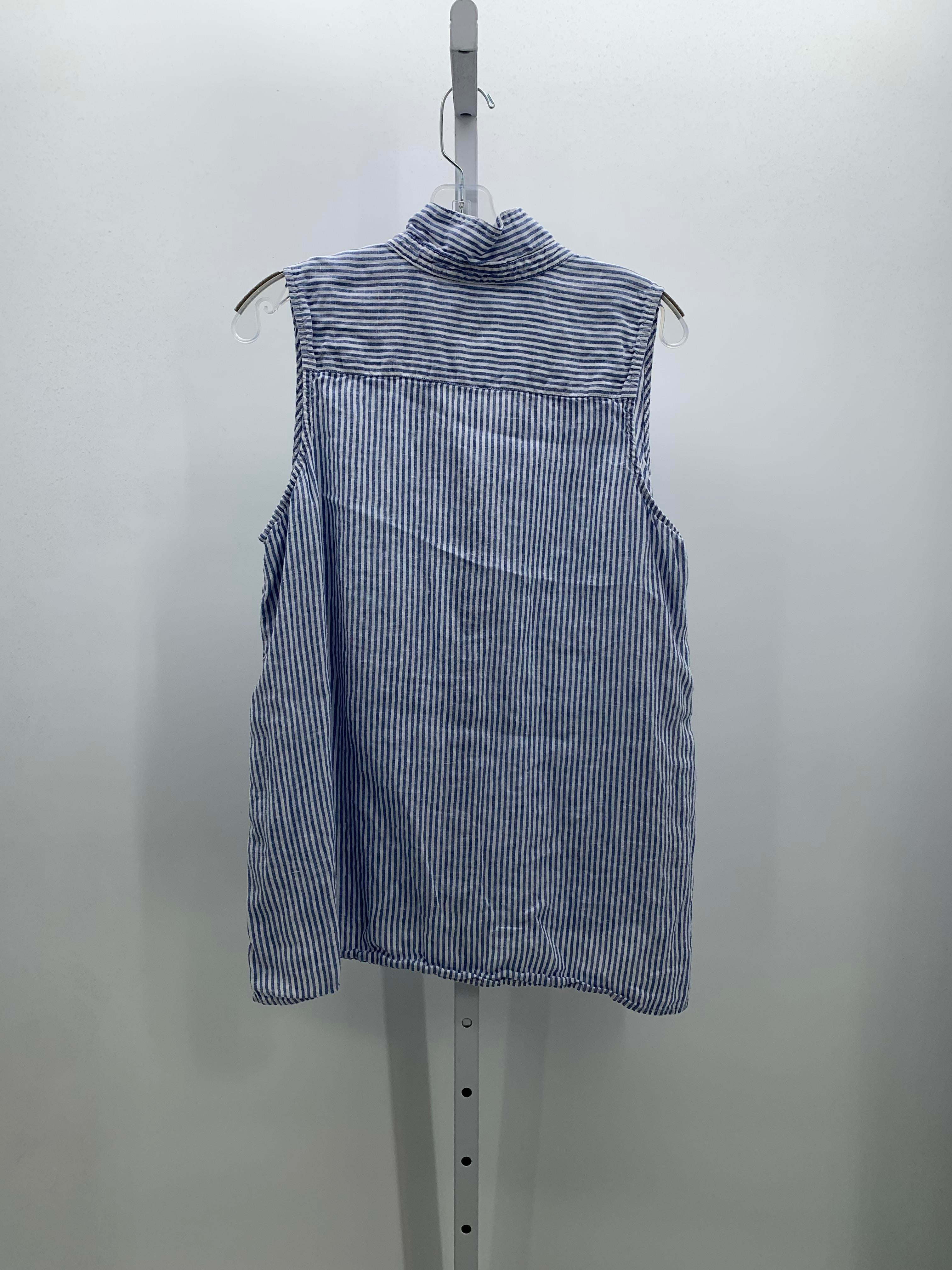 J-Jill Size Large Petite Petite Sleeveless Shirt