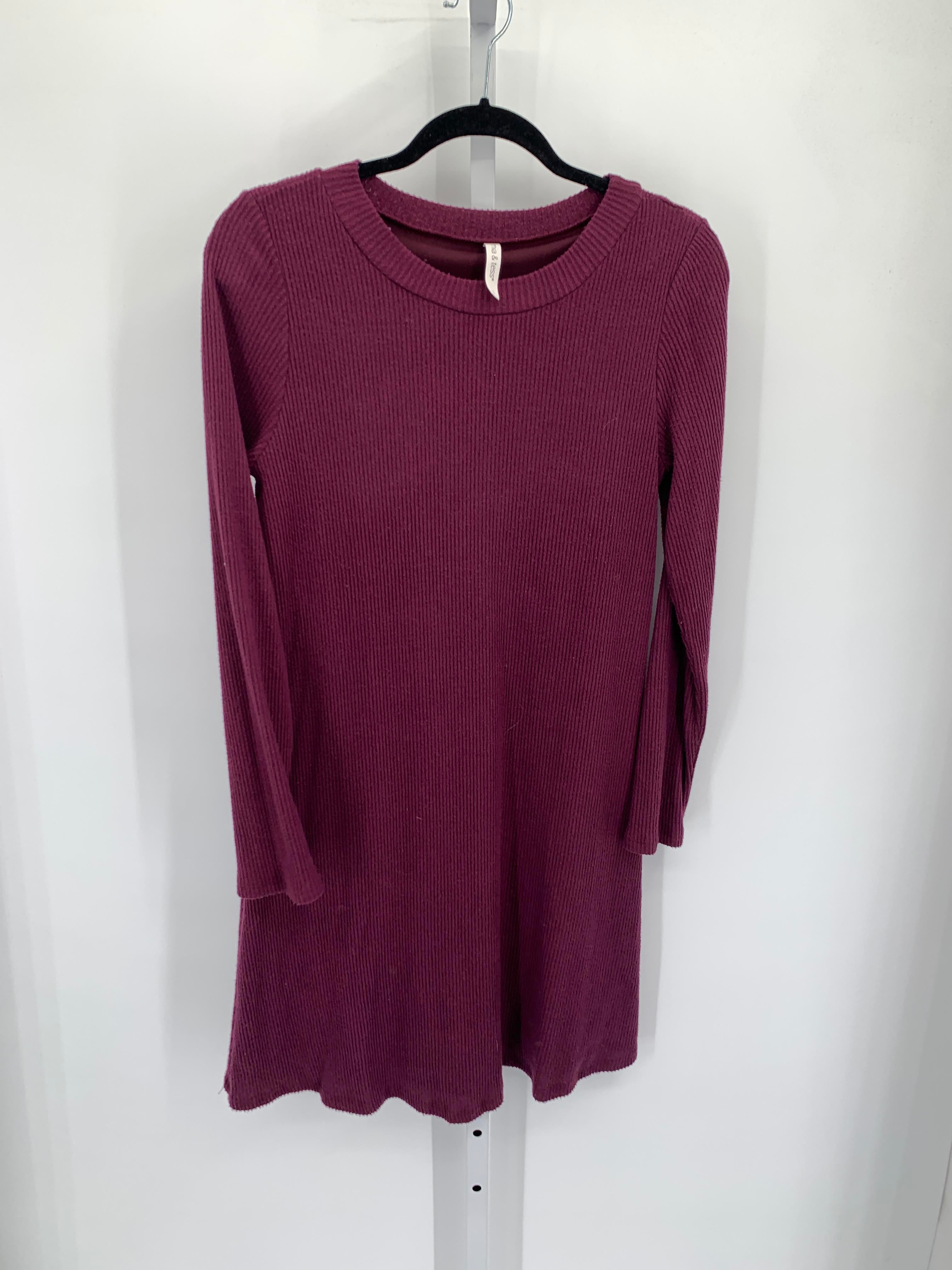 Mia & Tess Size Large Misses Long Sleeve Dress