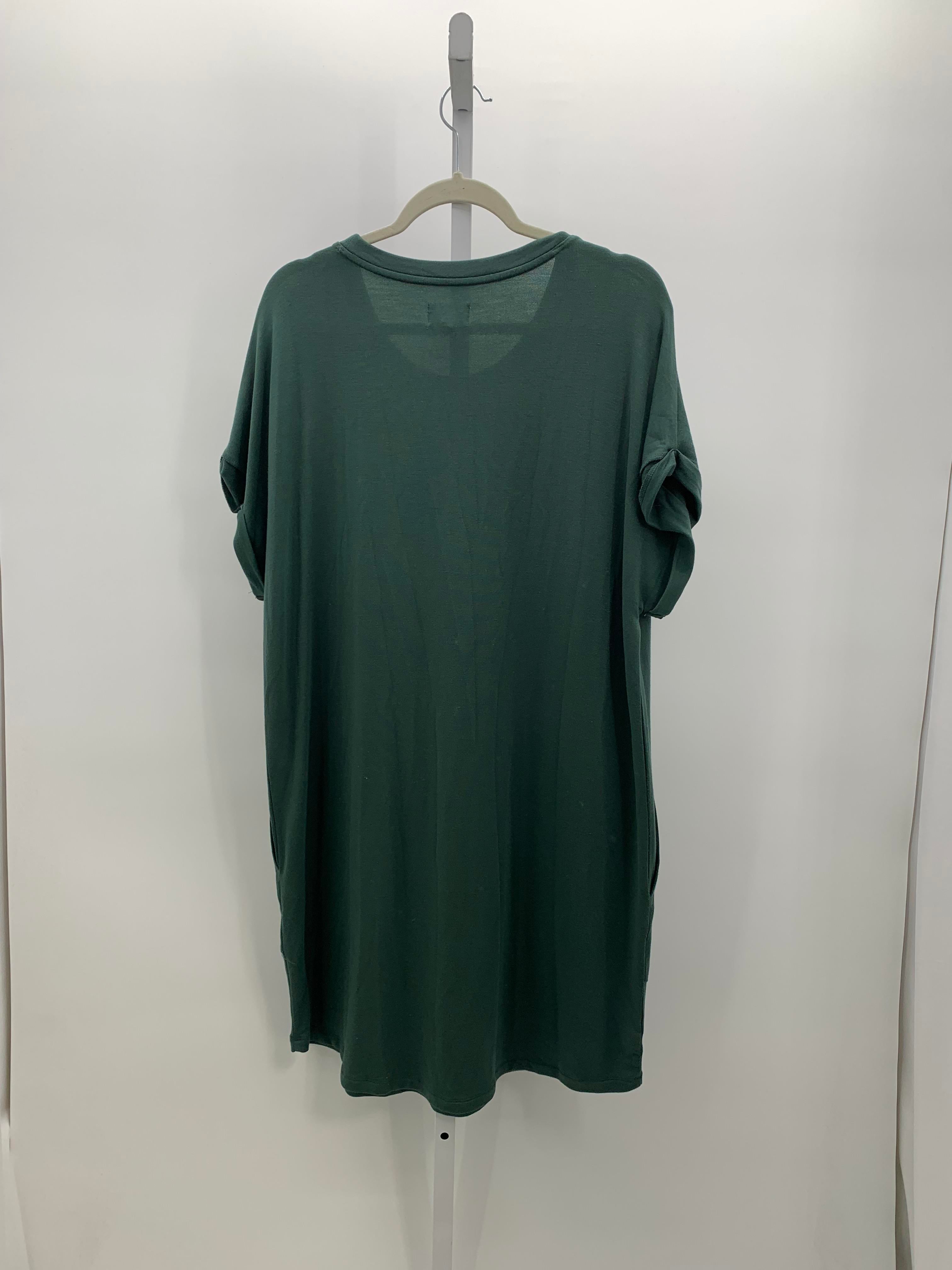 Lou & Grey Size Extra Large Misses Short Sleeve Dress