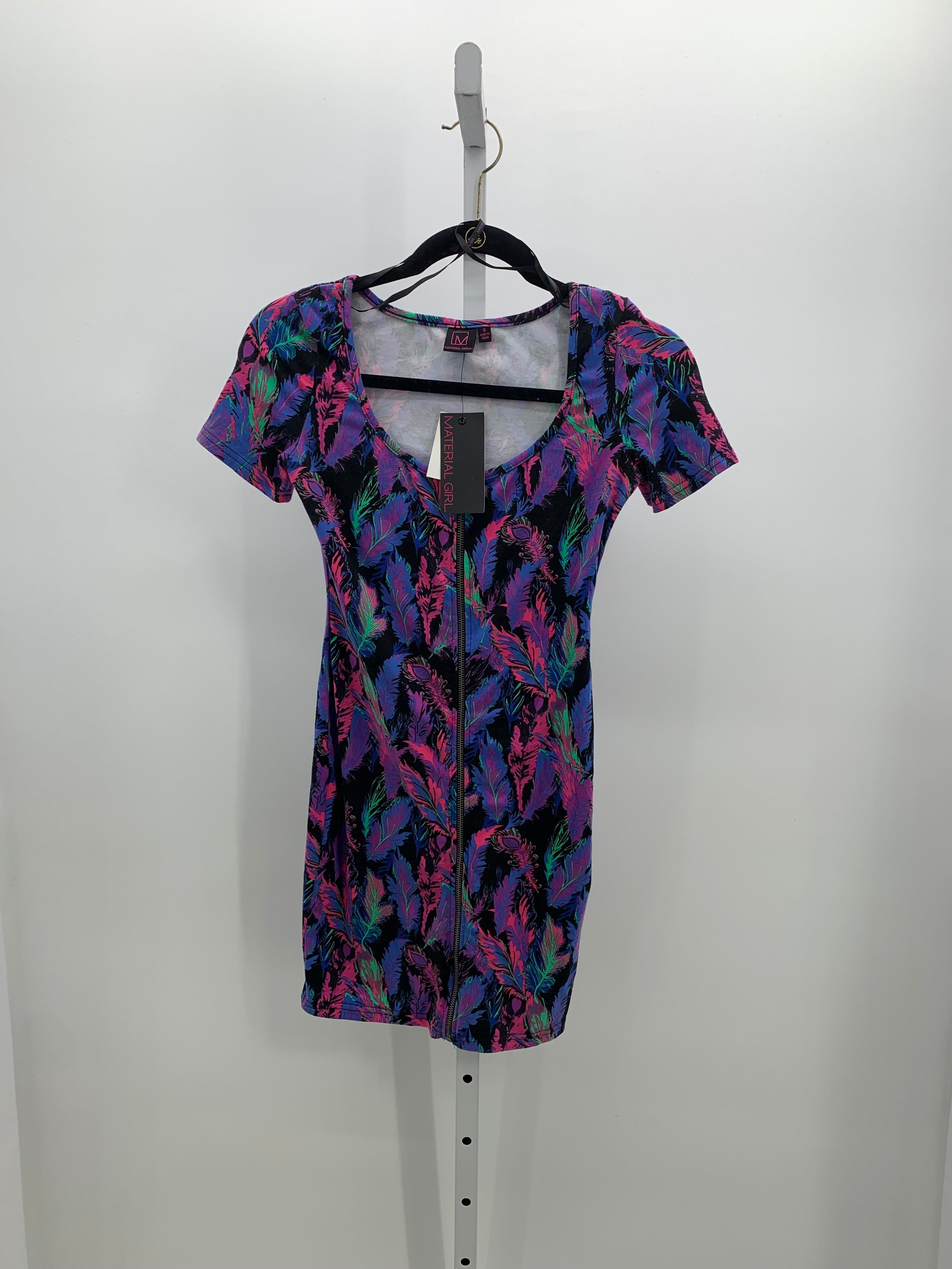 Material Girl Size Small Juniors Short Sleeve Dress