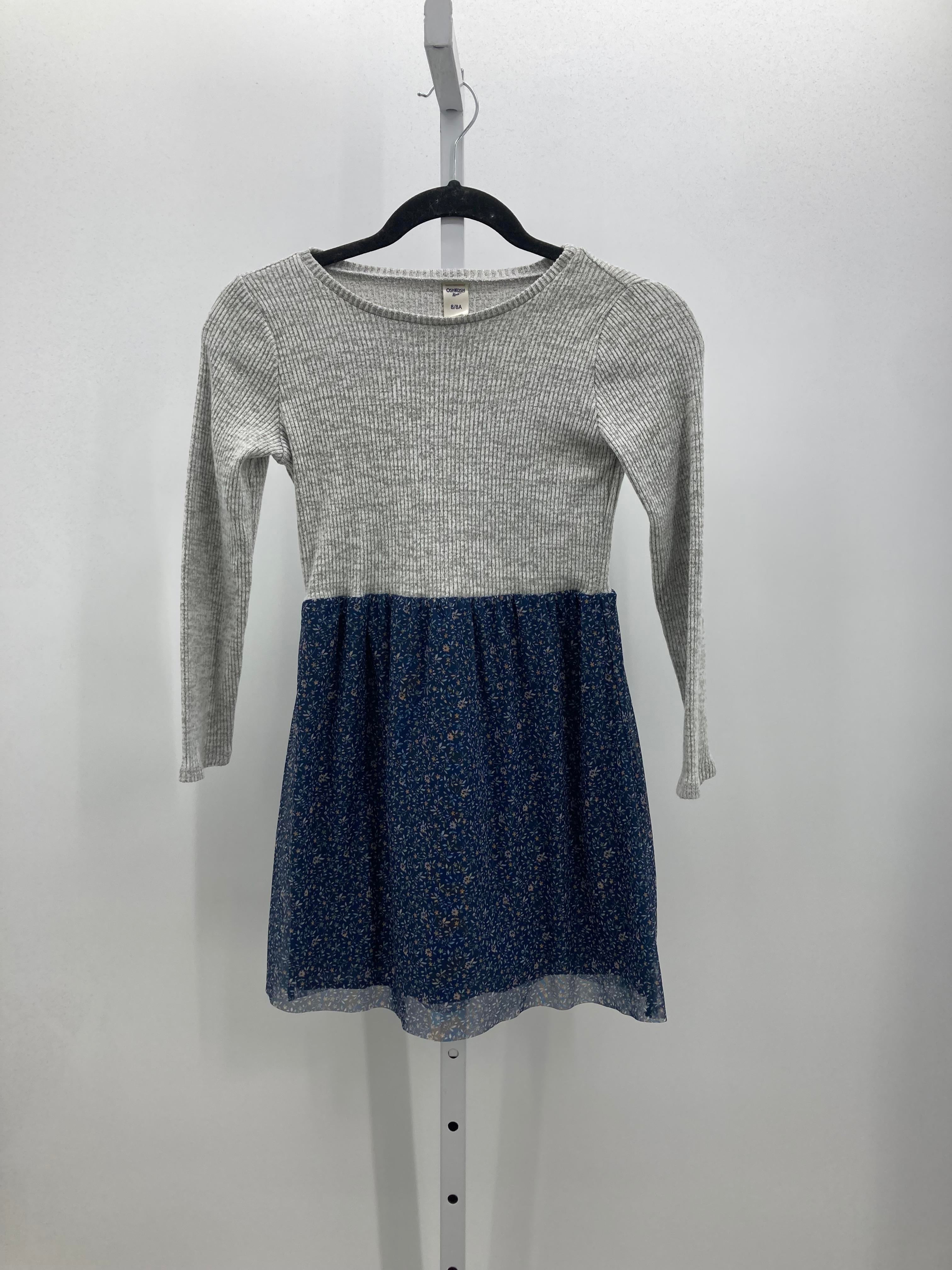 Osh Kosh Size 8 Girls Long Sleeve Dress
