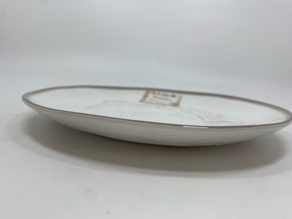 18PC MELAMINE DINNER SET SVC FOR 6.