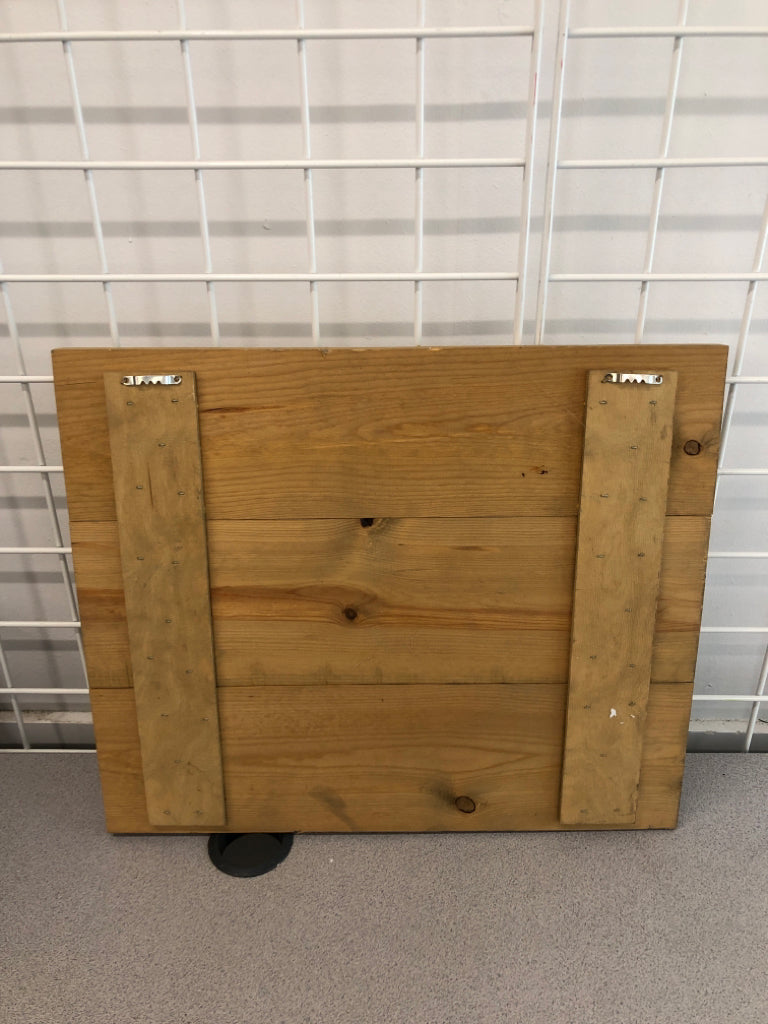 RUSTIC WOOD NEW CASTLE WALL HANGING.