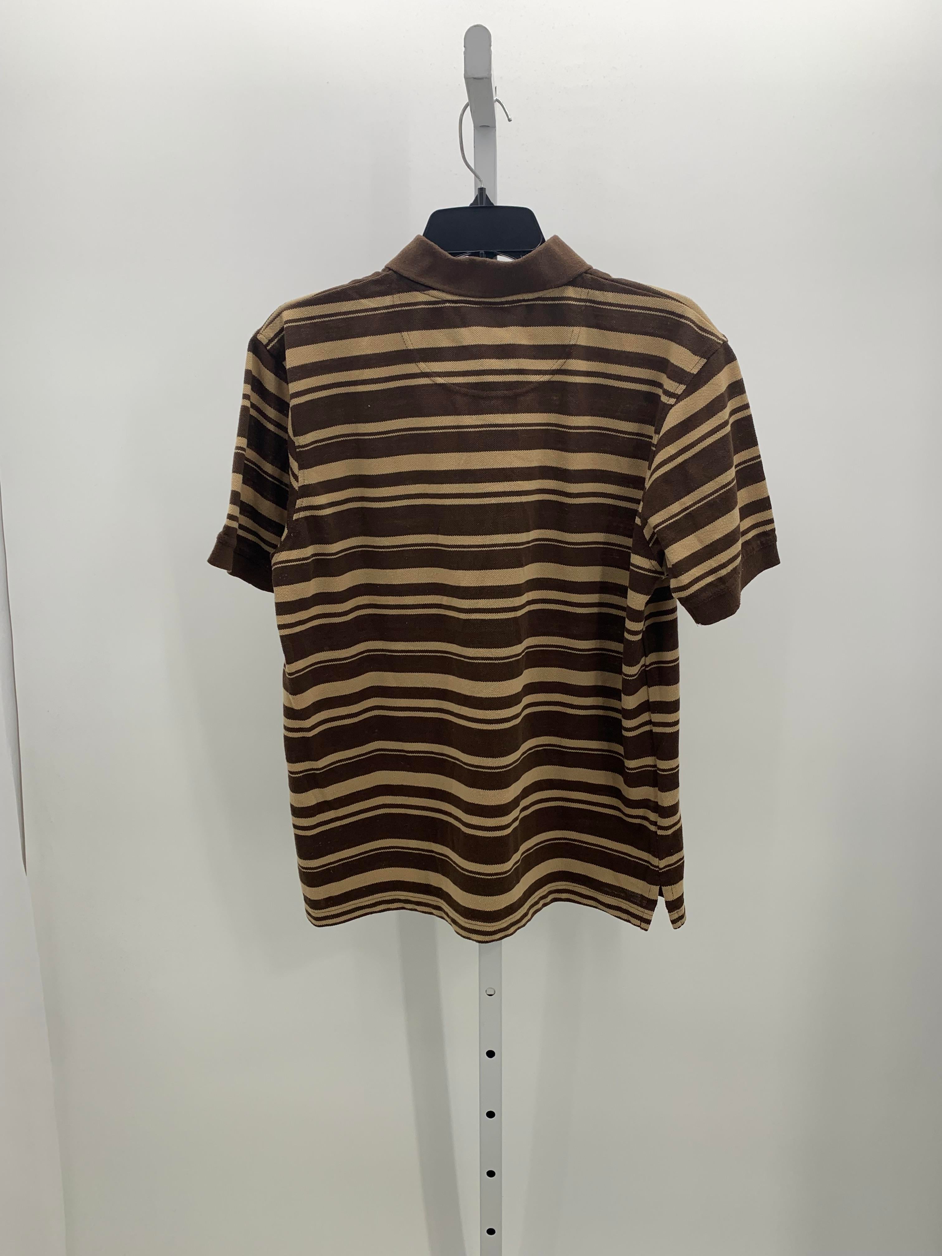 TAN STRIPES POLO