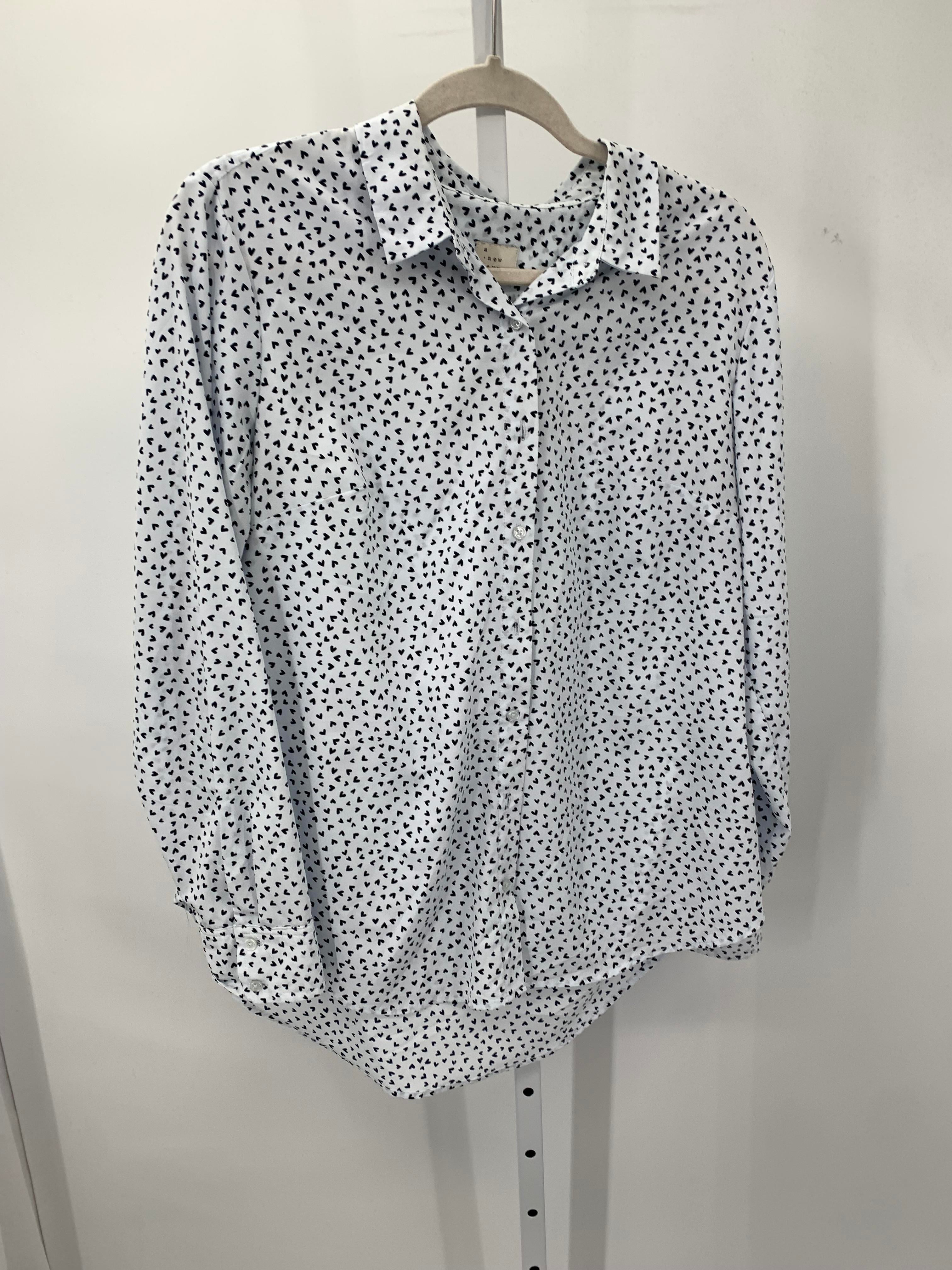A New Day Size Extra Large Misses Long Sleeve Shirt