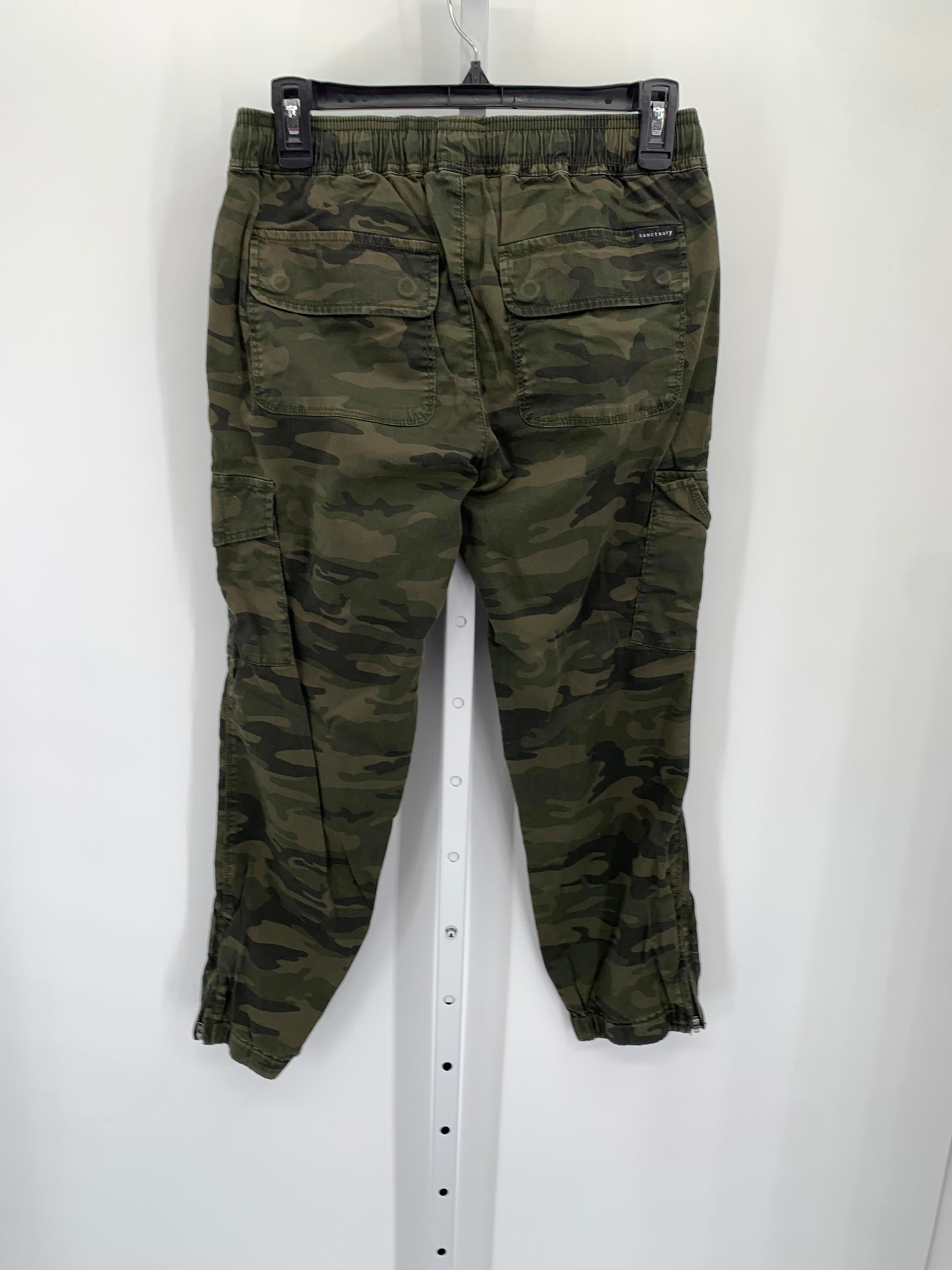 DRAWSTRING WAIST CAMO JOGGER