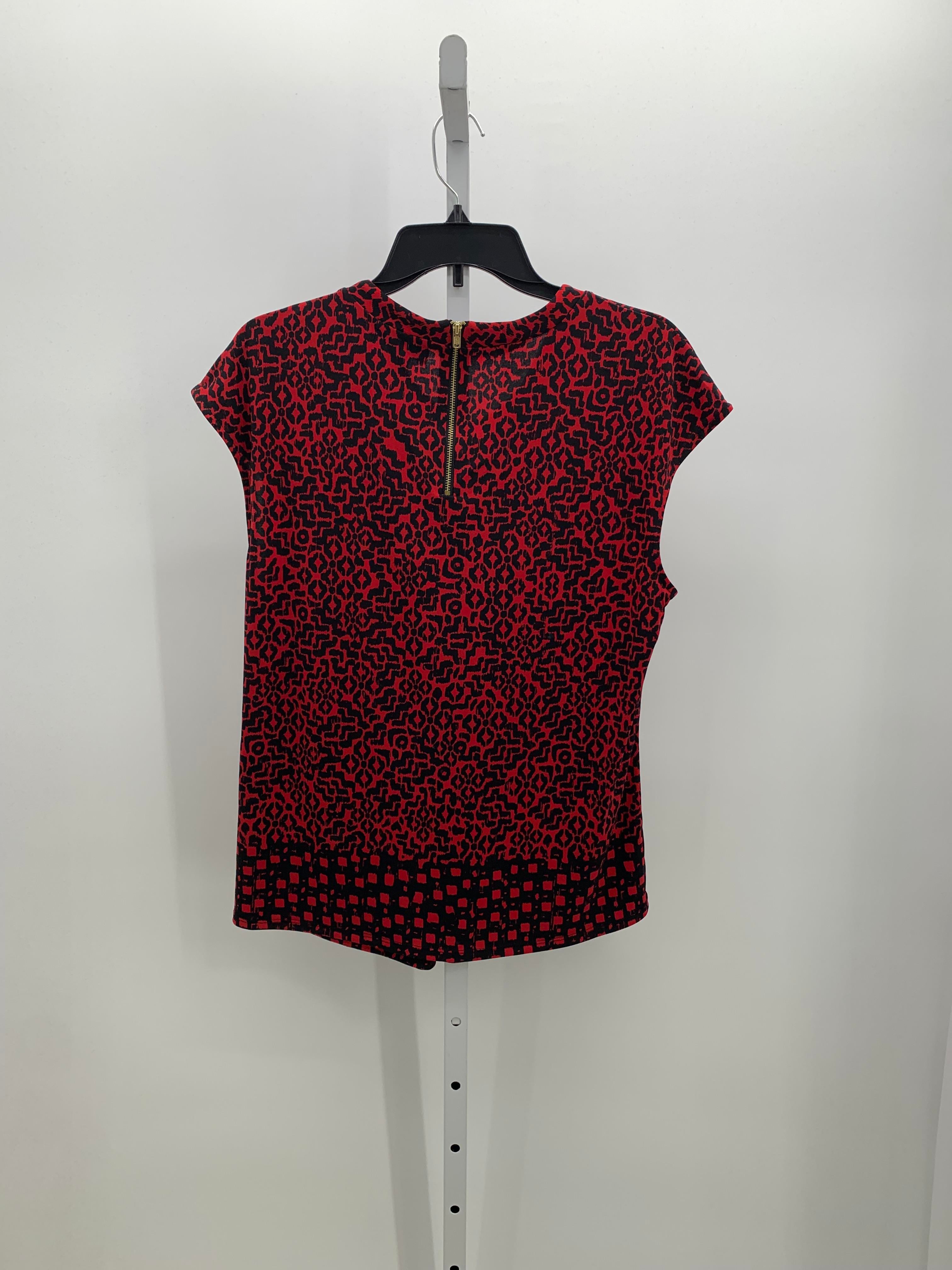 Liz Claiborne Size Large Misses Short Sleeve Shirt