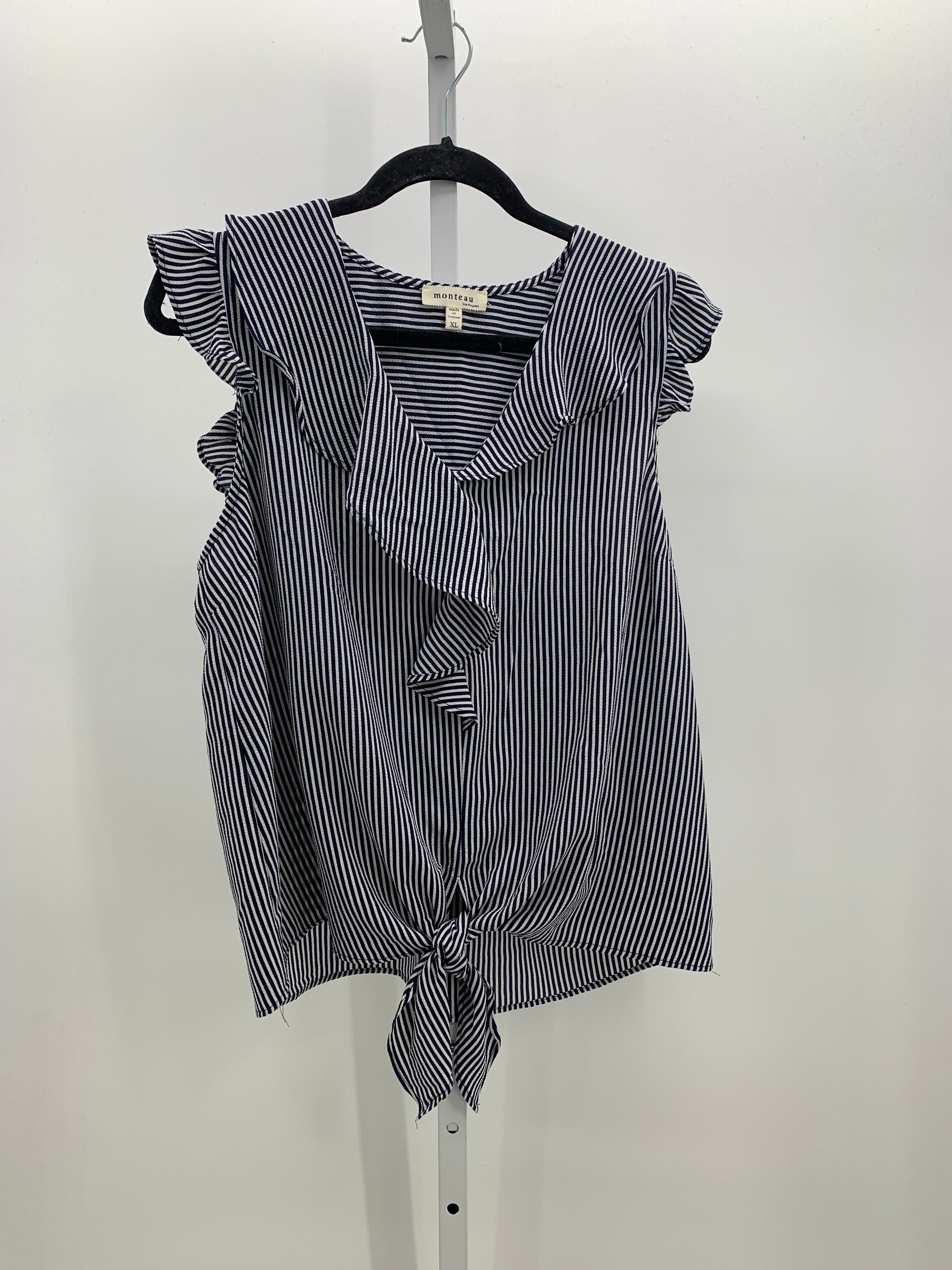monteau Size Extra Large Misses Sleeveless Shirt