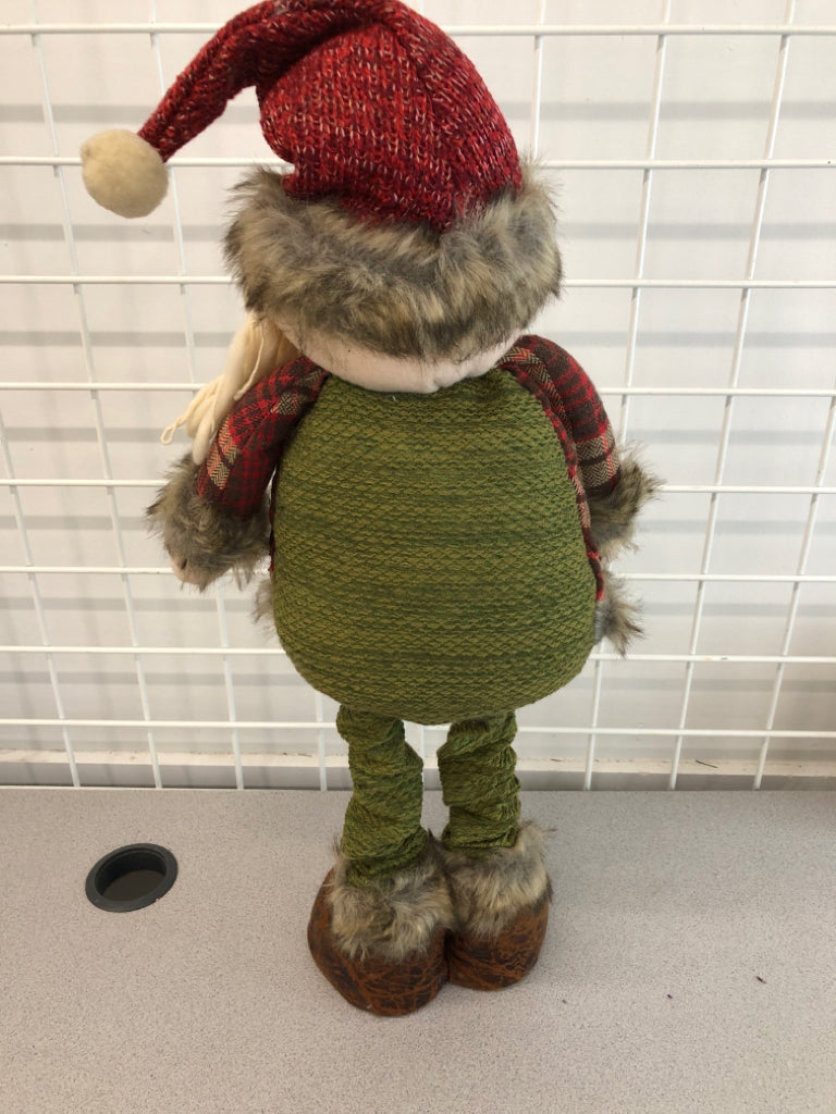 PRIMITIVE PLUSH SANTA.