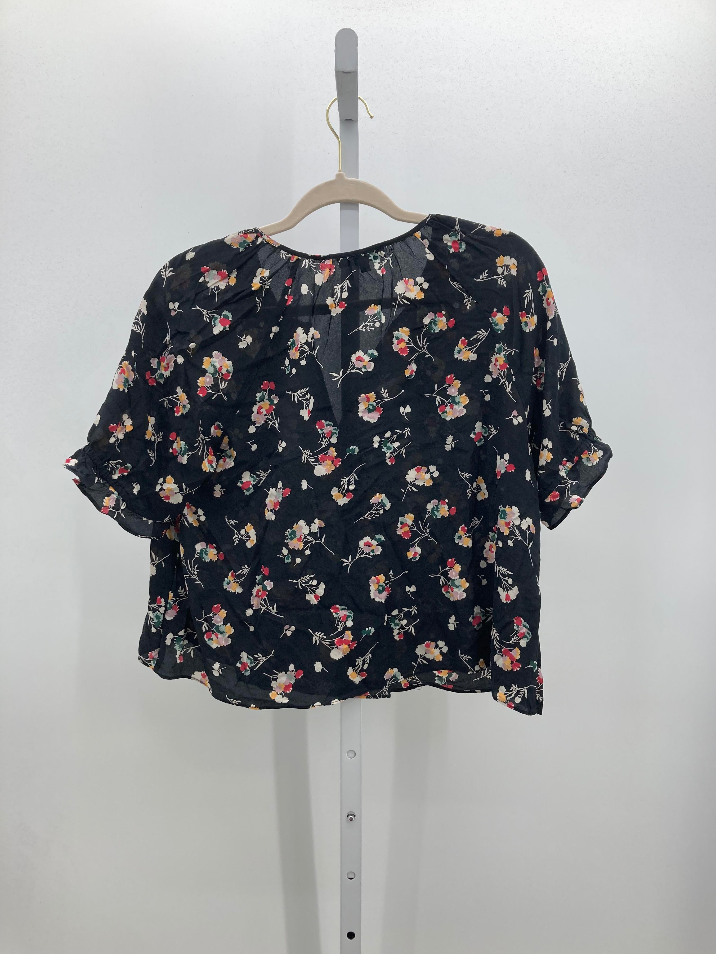 Madewell Size Medium Misses Short Sleeve Shirt