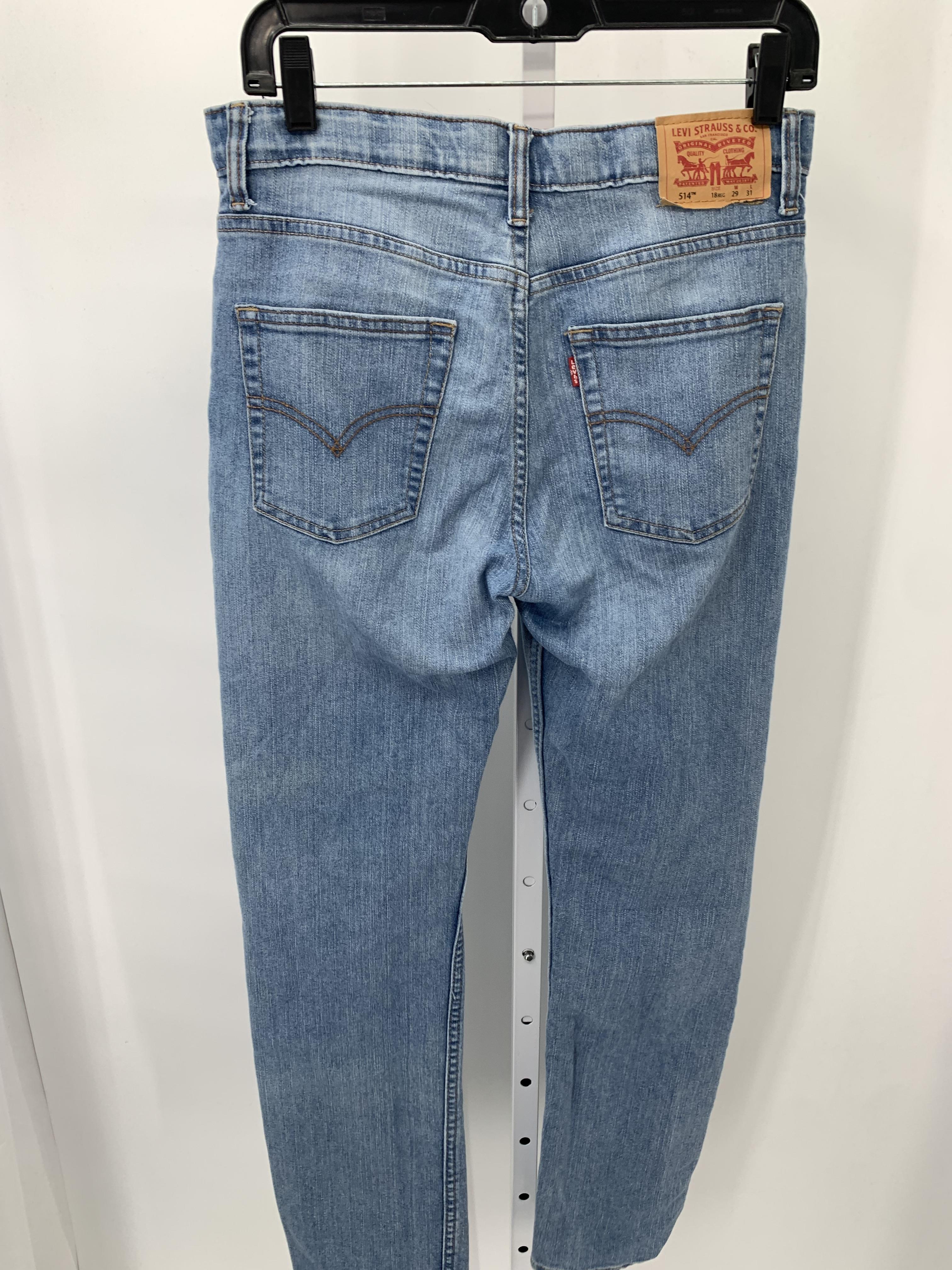 ADJ WAIST DENIM JEANS