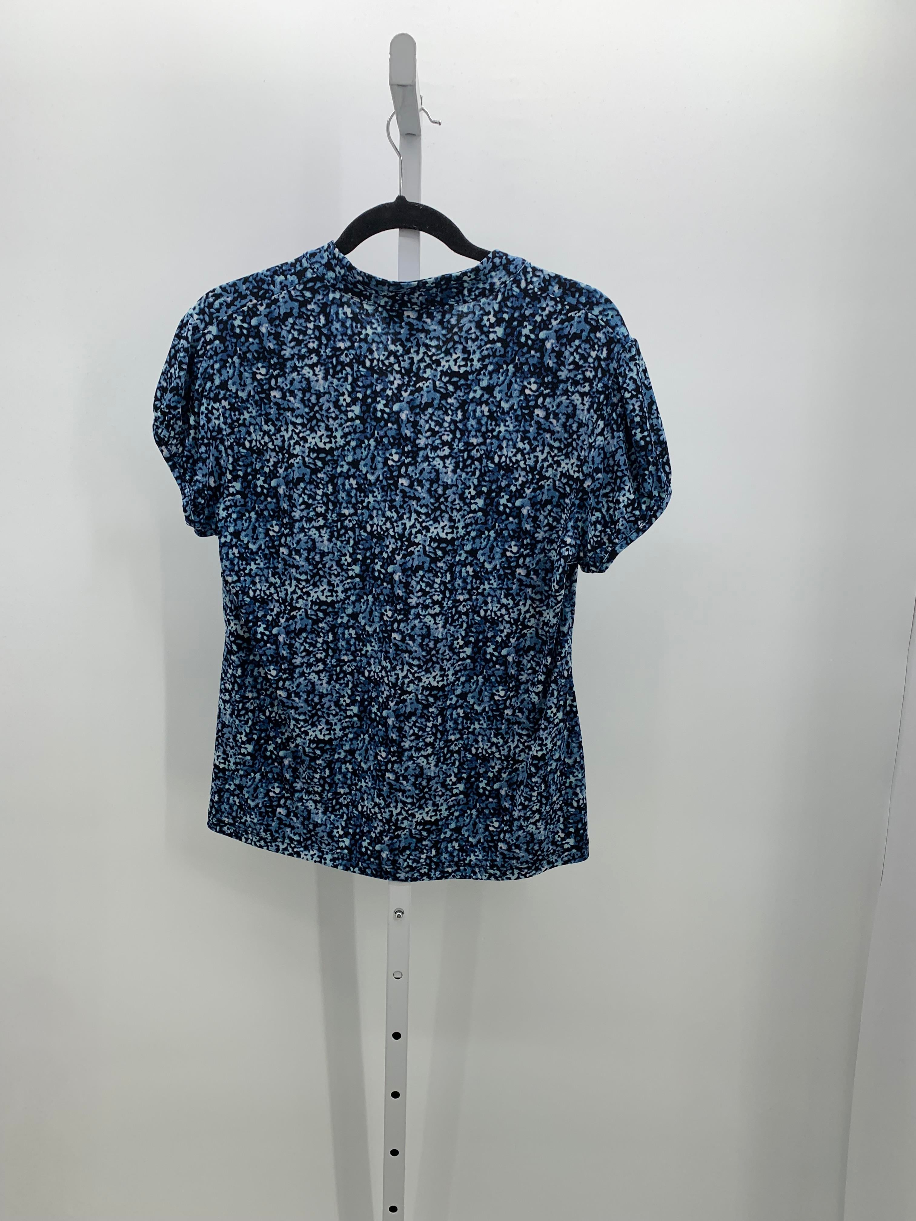 Style & Co. Size Large Misses Short Sleeve Shirt