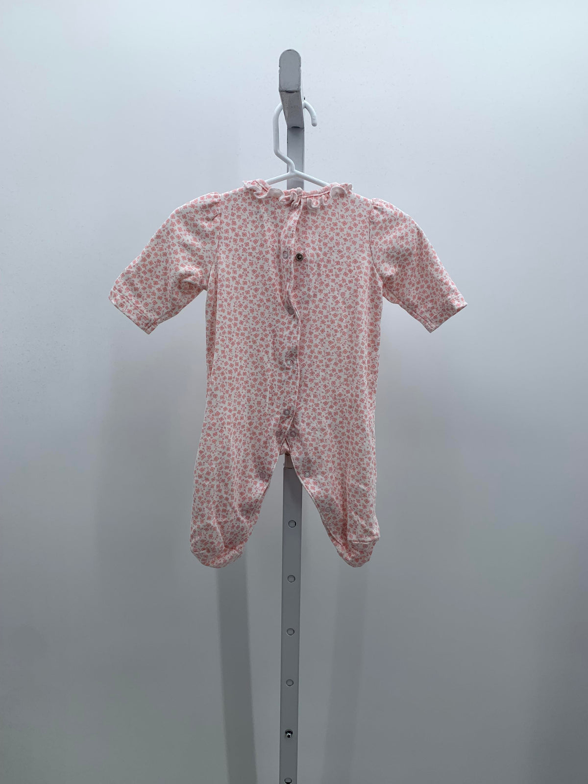 Little Me Size 3 Months Girls Long Slv. Romper