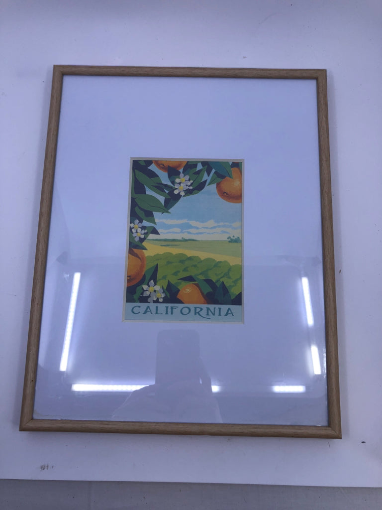 CALIFORNIA ORANGES WALL HANGING.