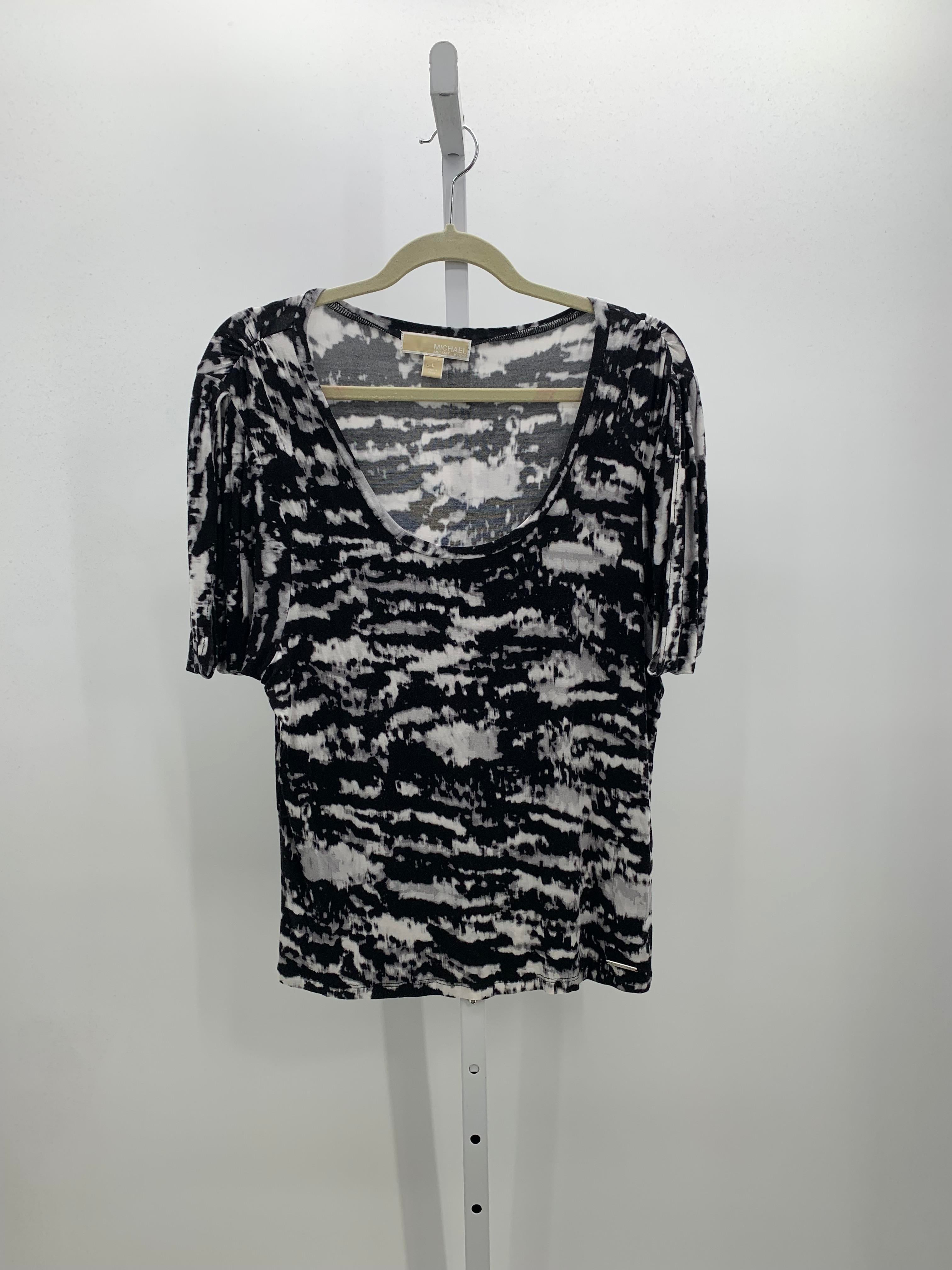Michael Kors Size Large Misses Short Sleeve Shirt