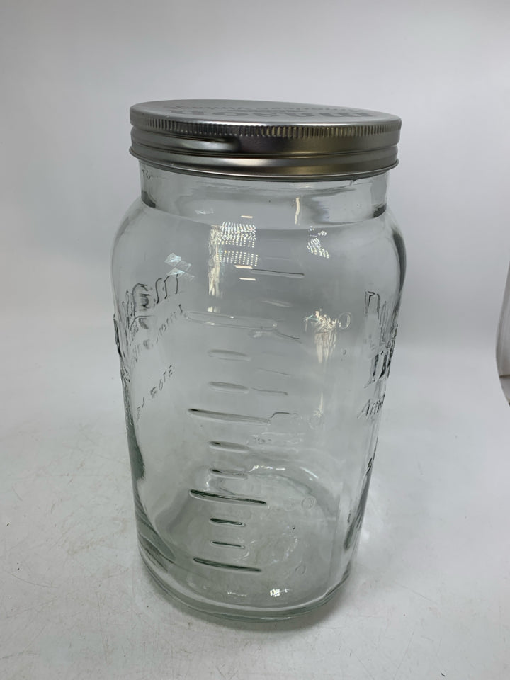LARGE MASON JAR.