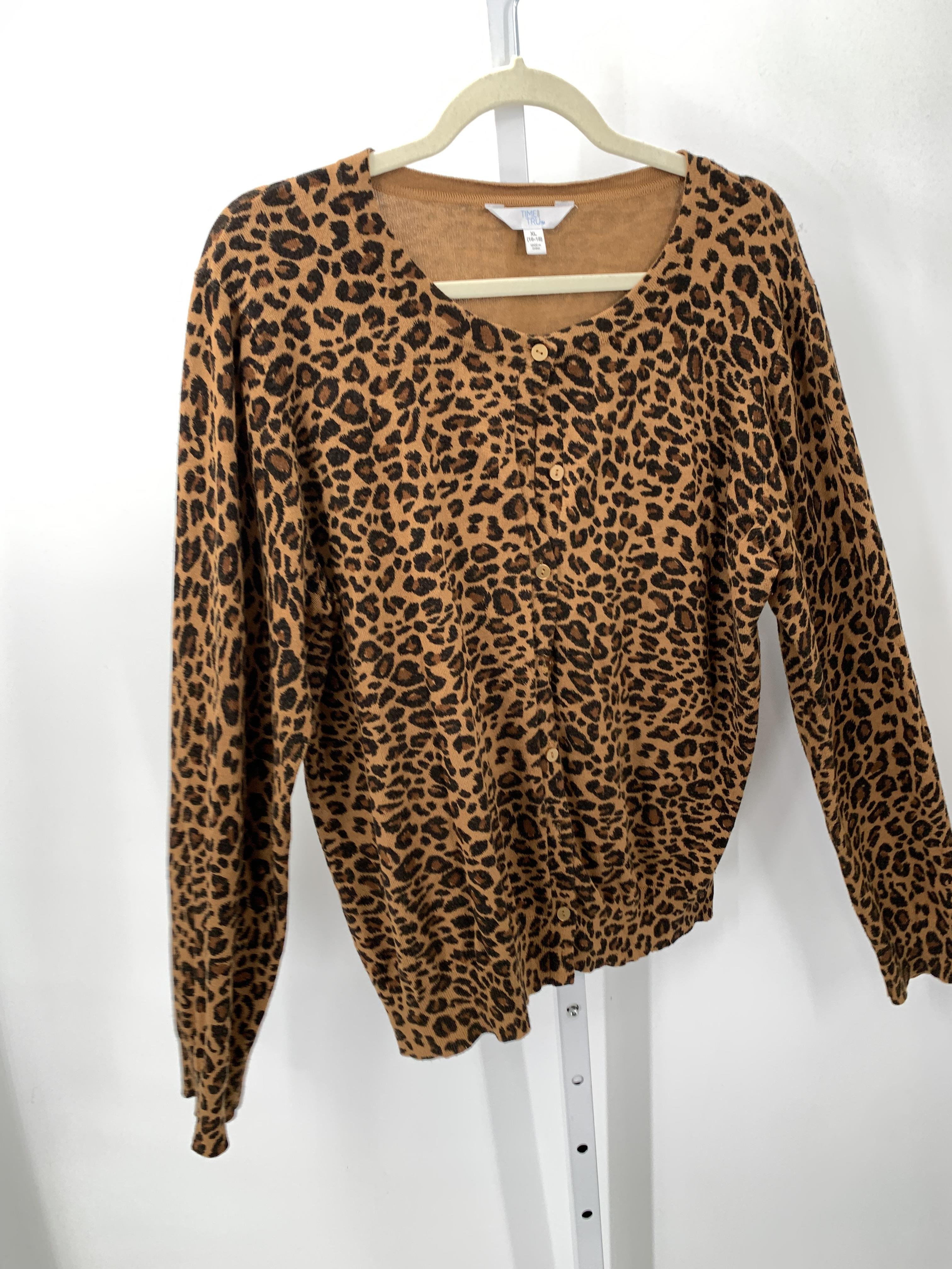 Time and Tru Size Extra Large Misses Long Slv Sweater