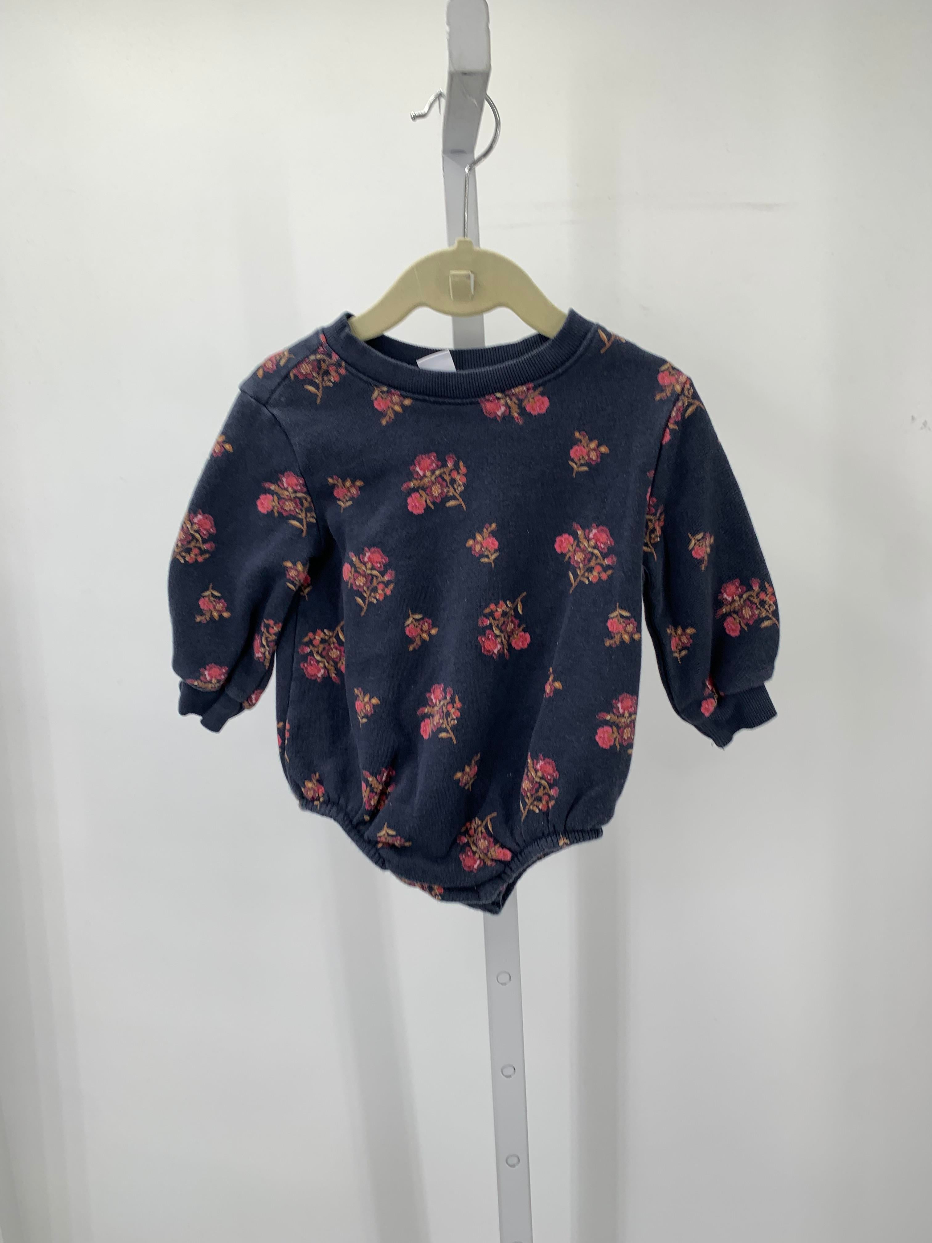 Old Navy Size 6-12 mon Girls Long Sleeve Shirt