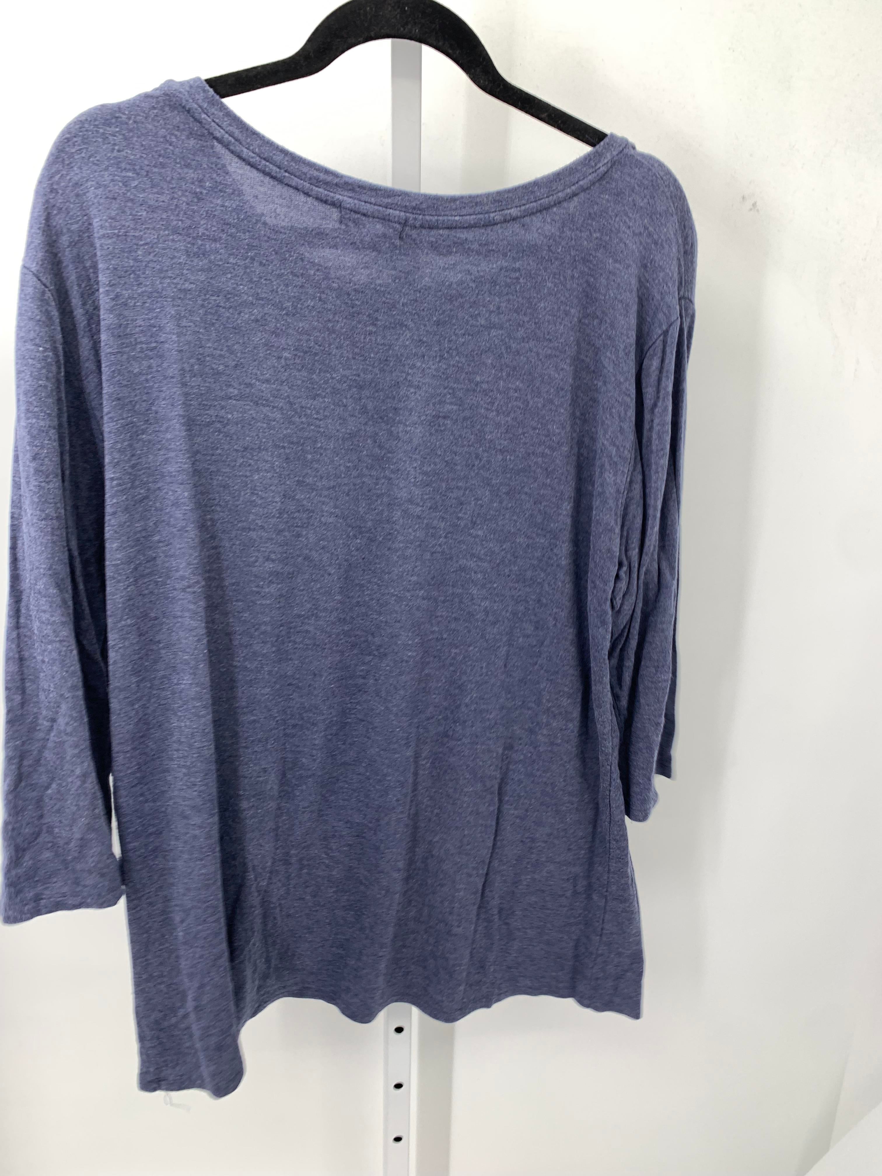 Cupio Size Extra Large Misses 3/4 Sleeve Shirt