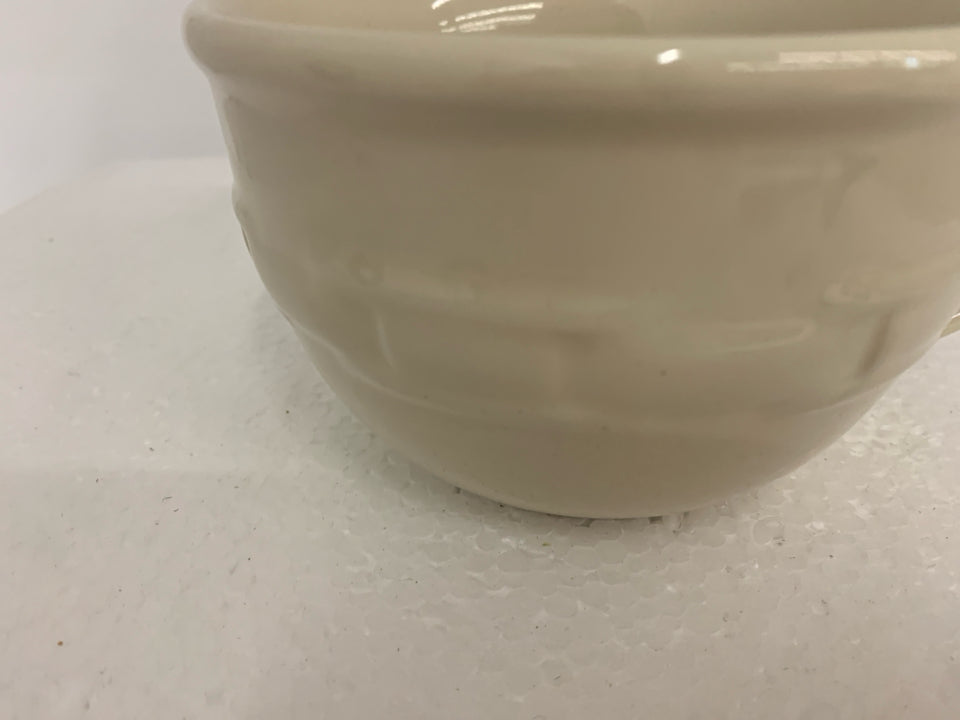 2 PC WOVEN TRADITIONS MUG/PLATE LONGABERGER.