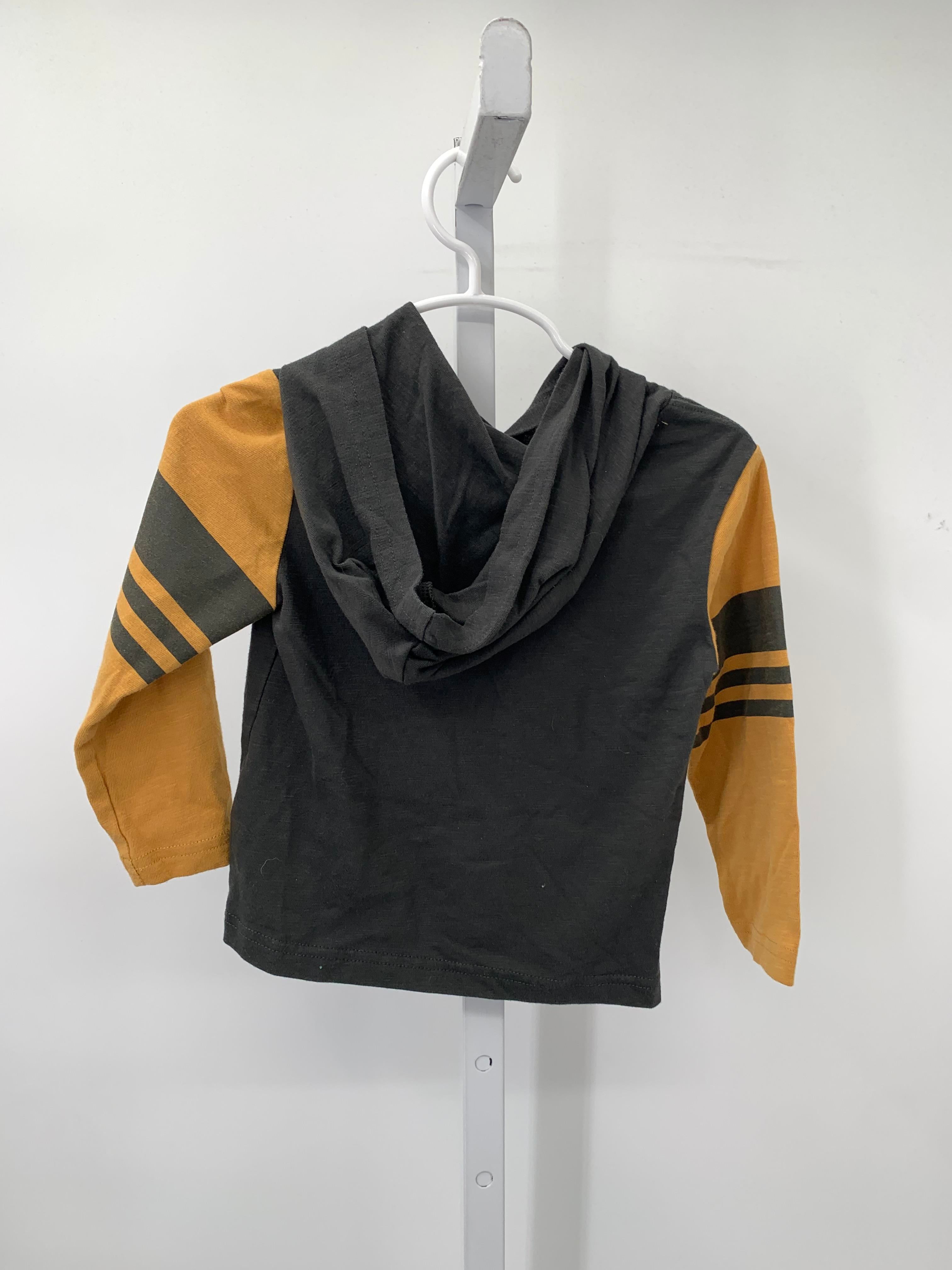 YELLOW HOODED KNIT