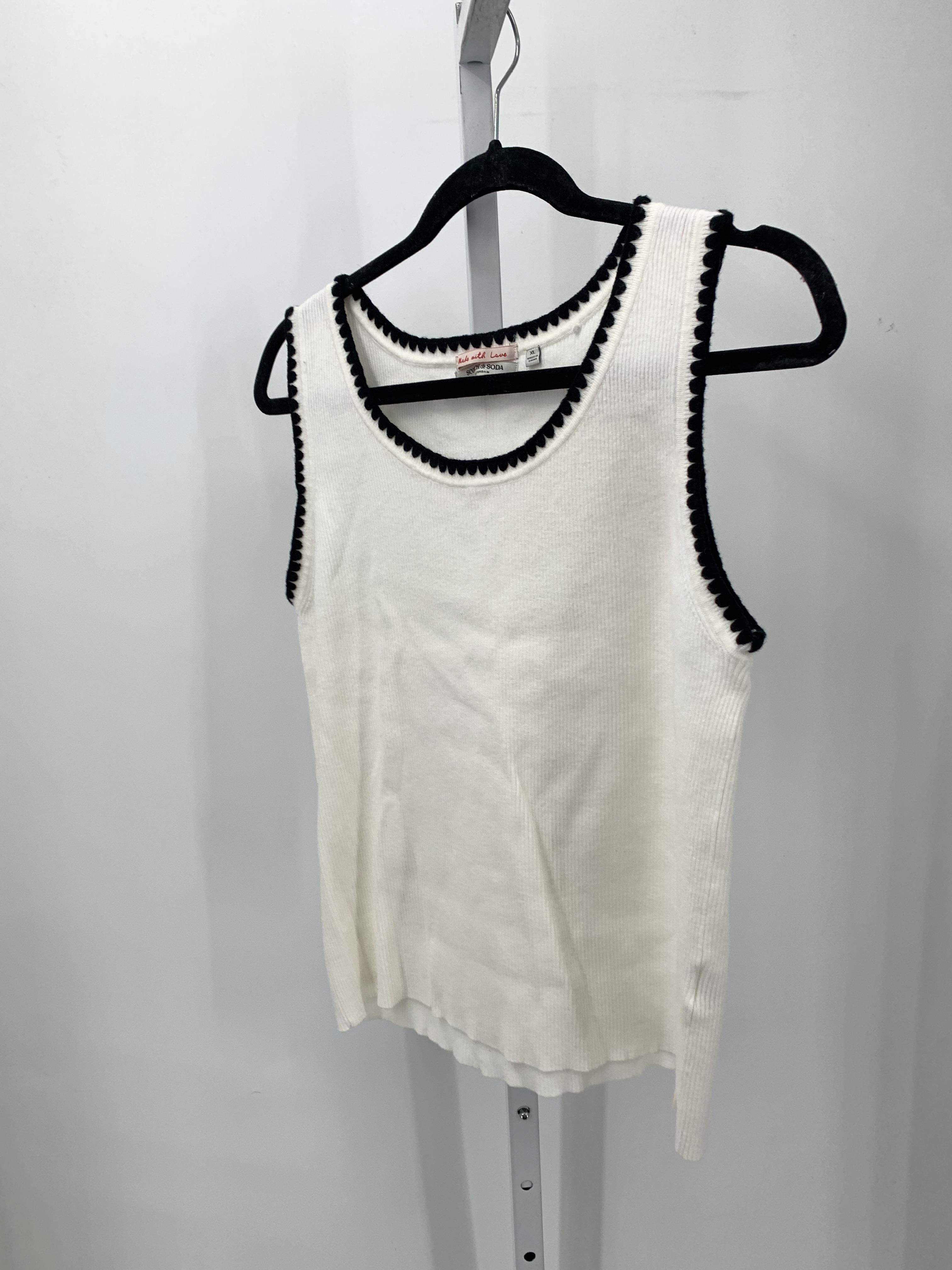 Size Extra Large Misses Sleeveless Sweater