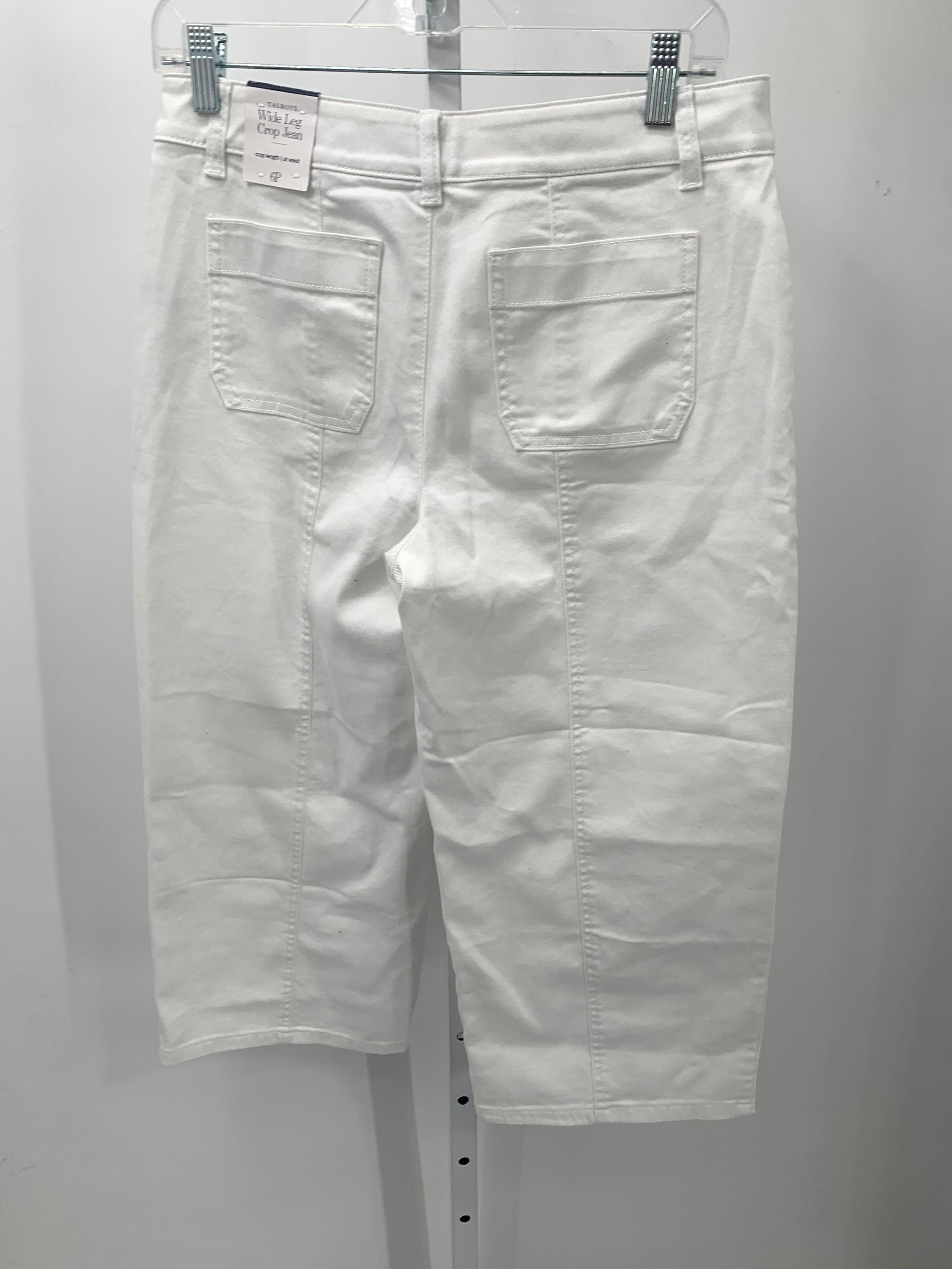 Talbots Size 6 Petite Petite Cropped Pants