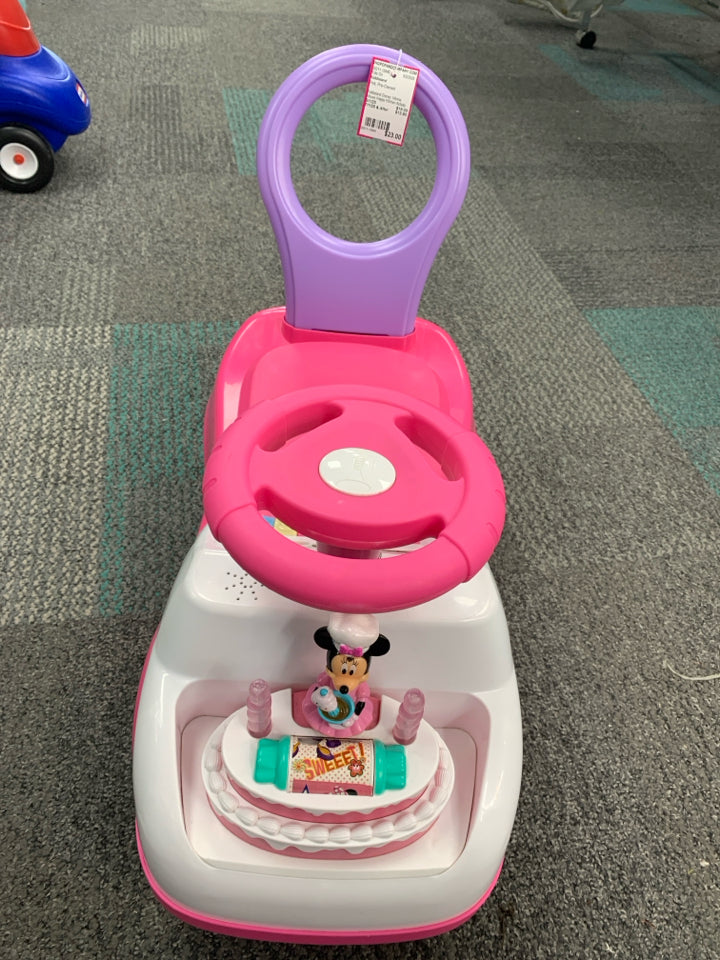 Kiddieland Disney: Minnie Mouse Happy Kitchen Activity Ride-On - Lights & Sounds