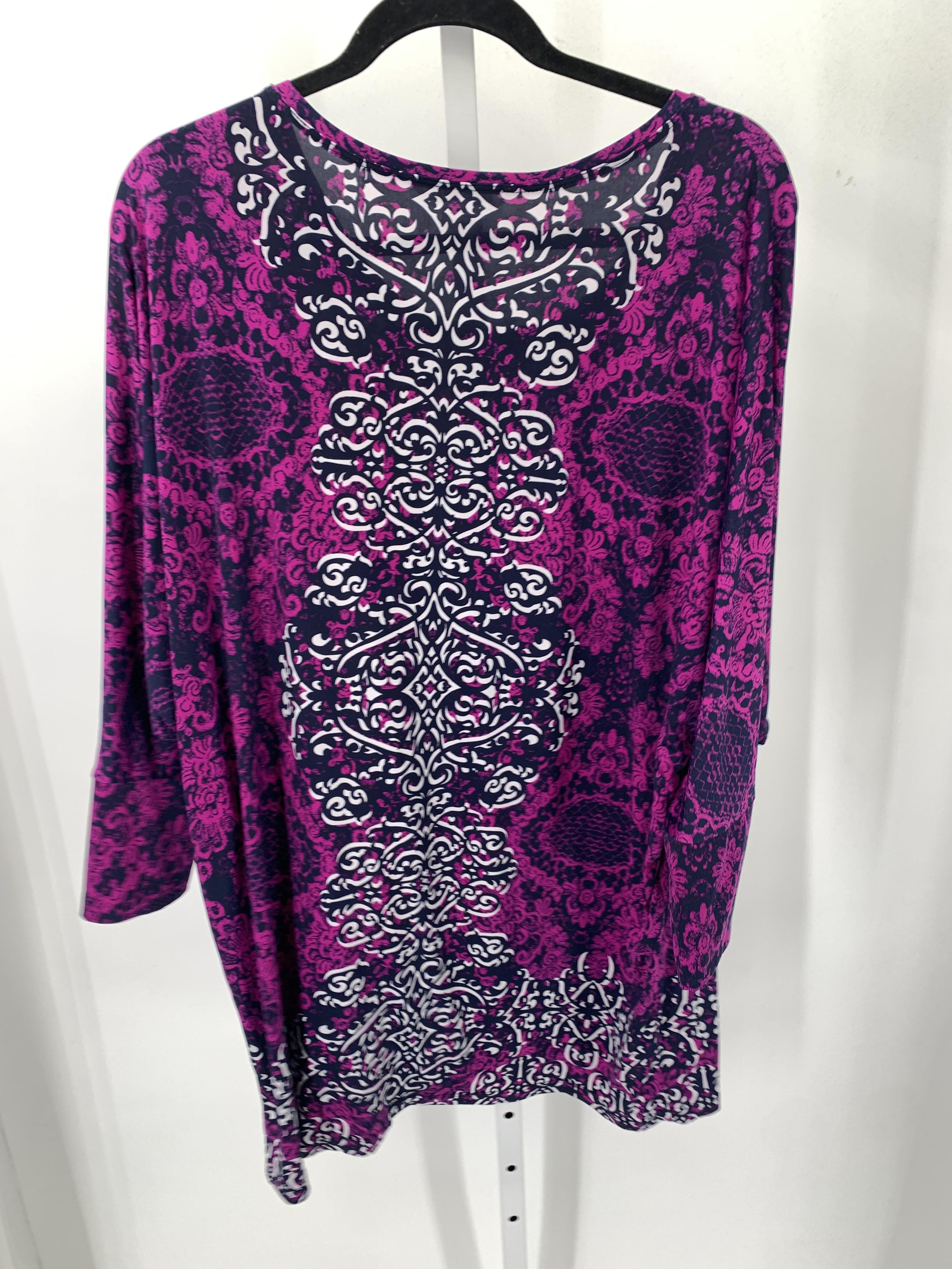 Size Extra Large Misses 3/4 Sleeve Shirt