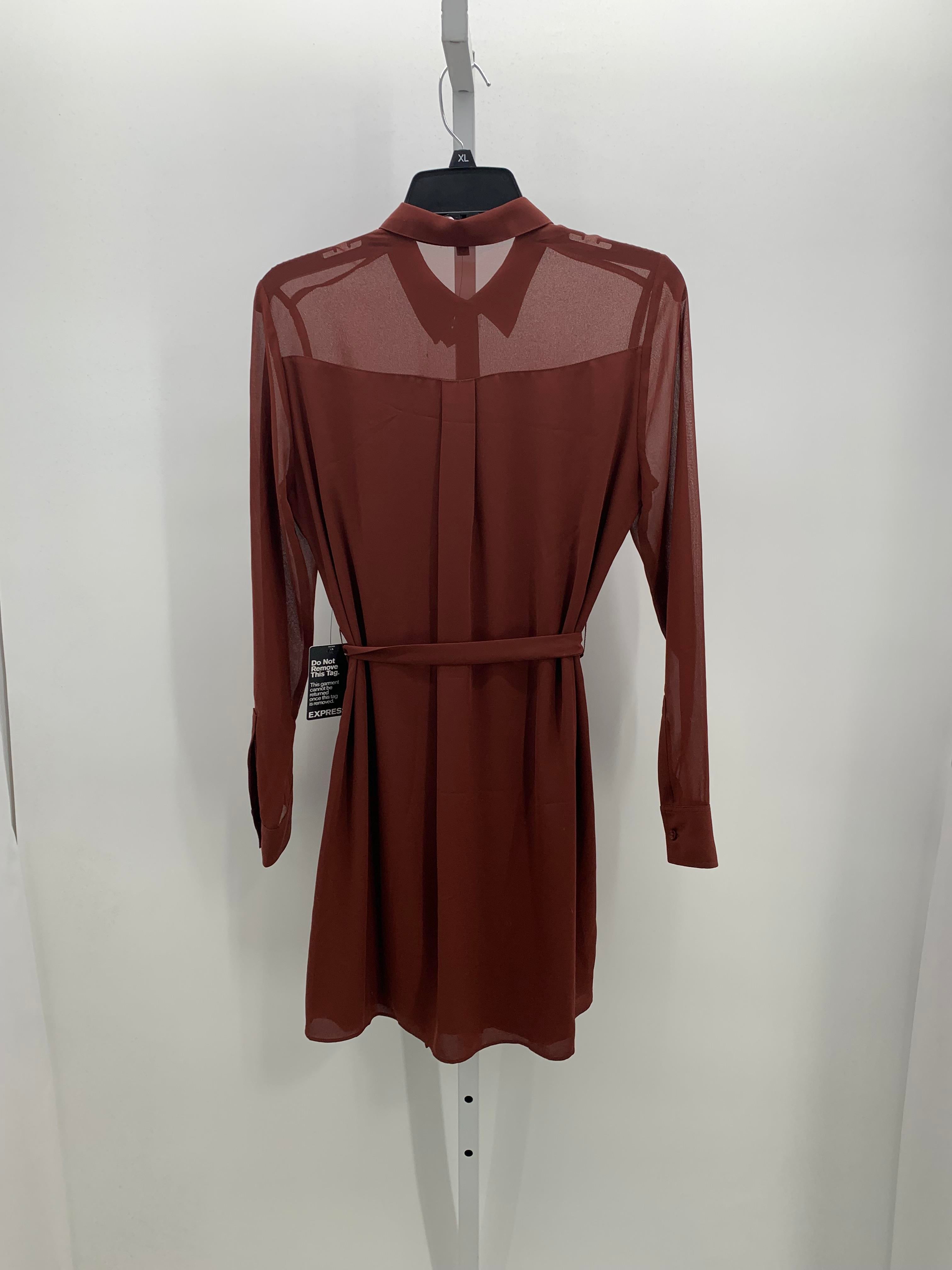 Express Size Small Misses Long Sleeve Dress