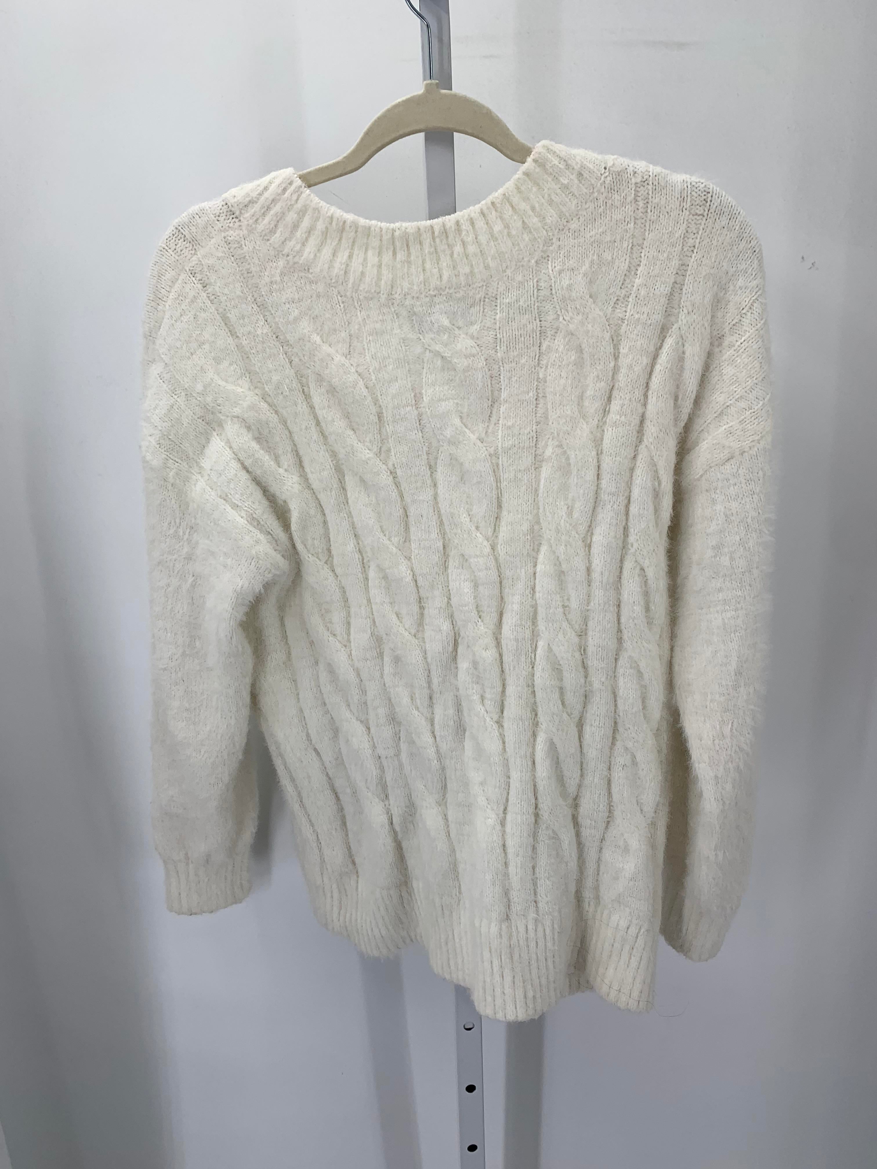 Lucky Brand Size Medium Misses Long Slv Sweater