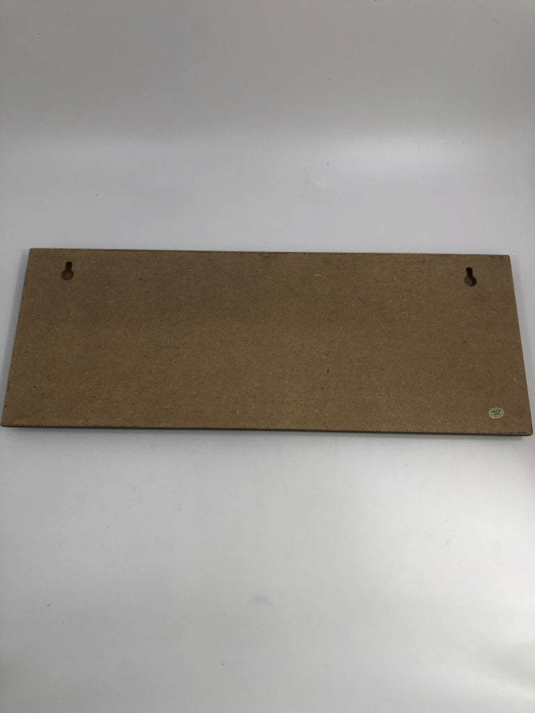 LONDON WOOD WALL SIGN.