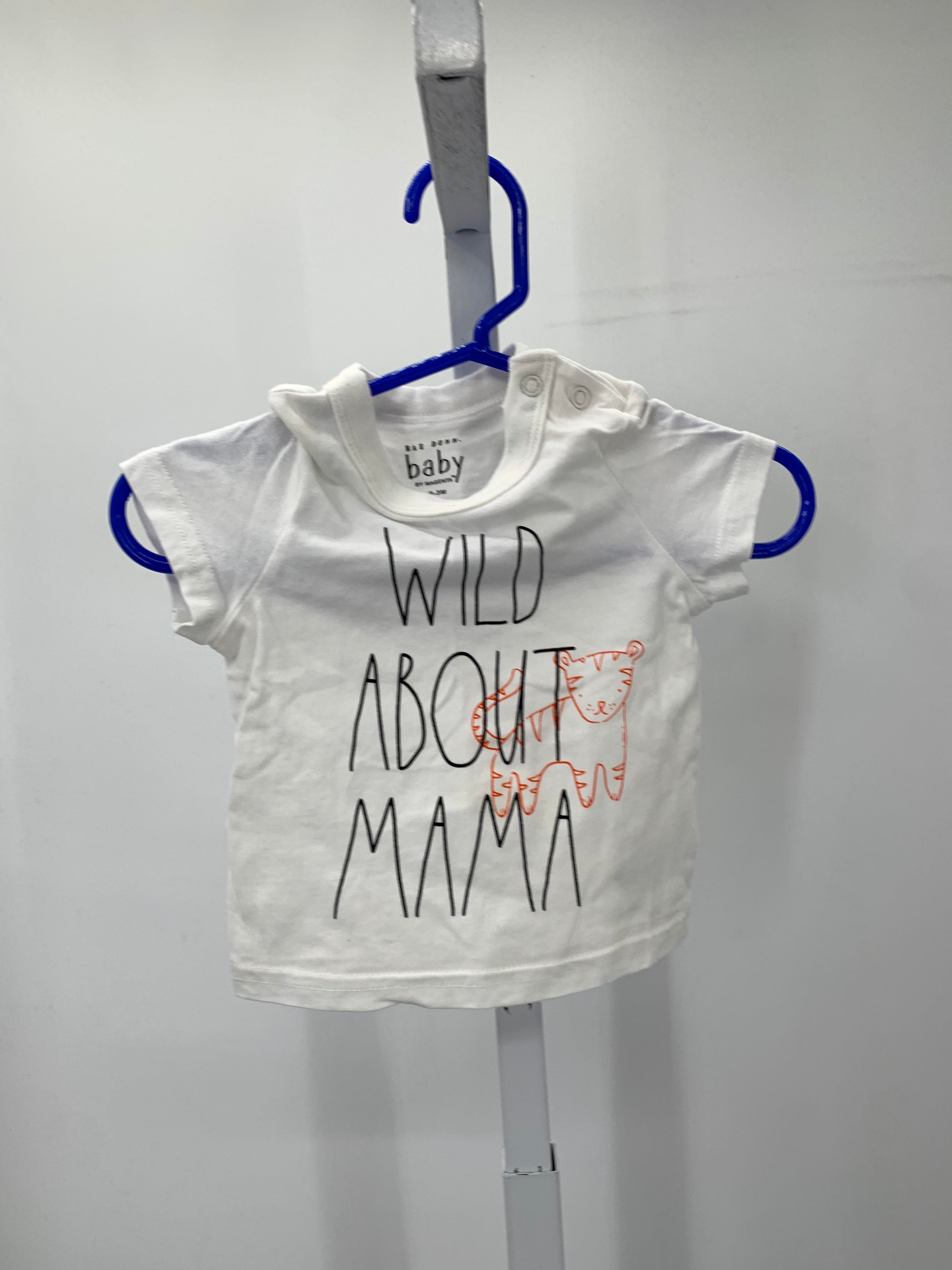 Size 0-3 months Girls Short Sleeve Shirt