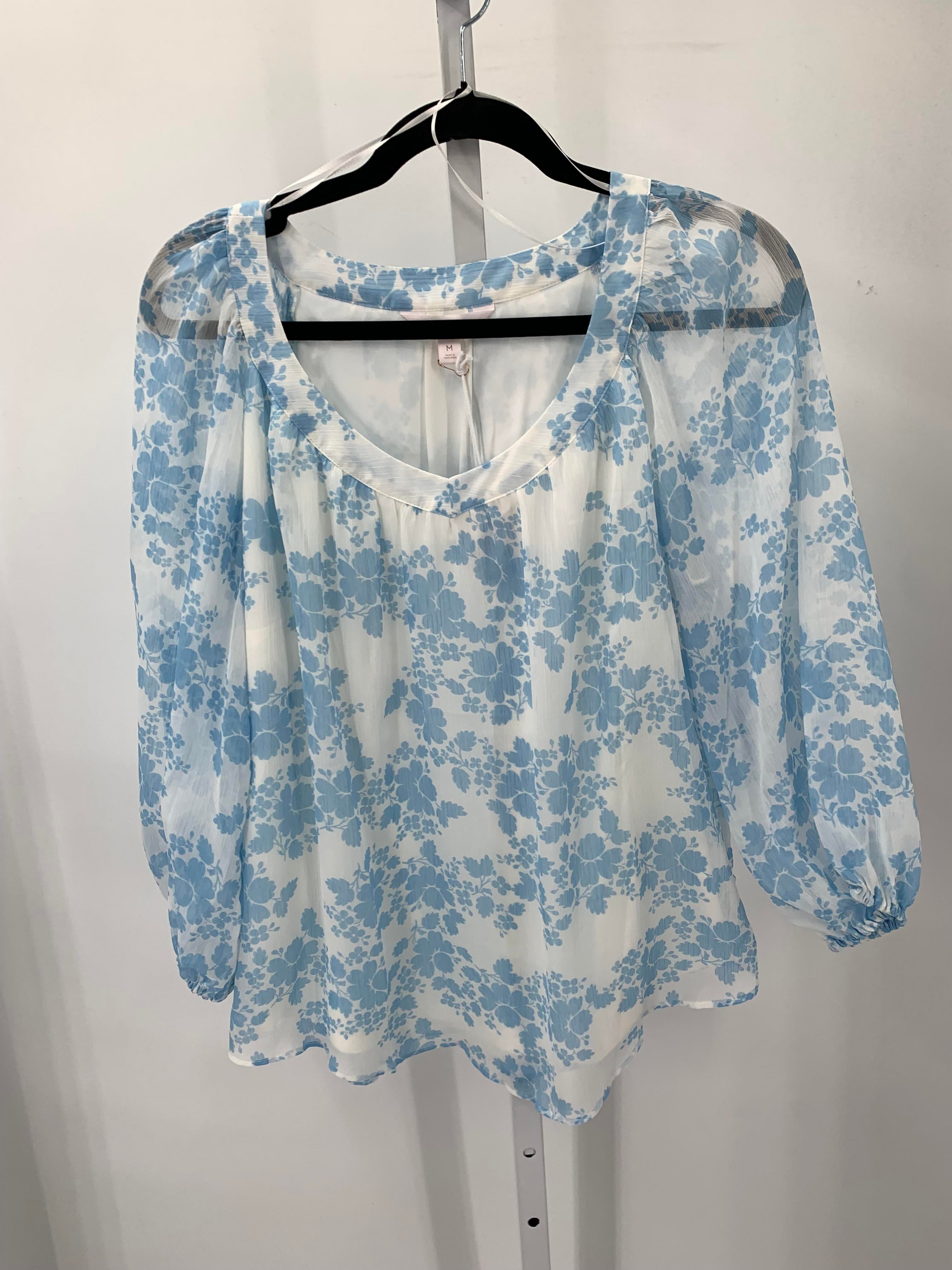 Lauren Conrad Size Medium Misses 3/4 Sleeve Shirt
