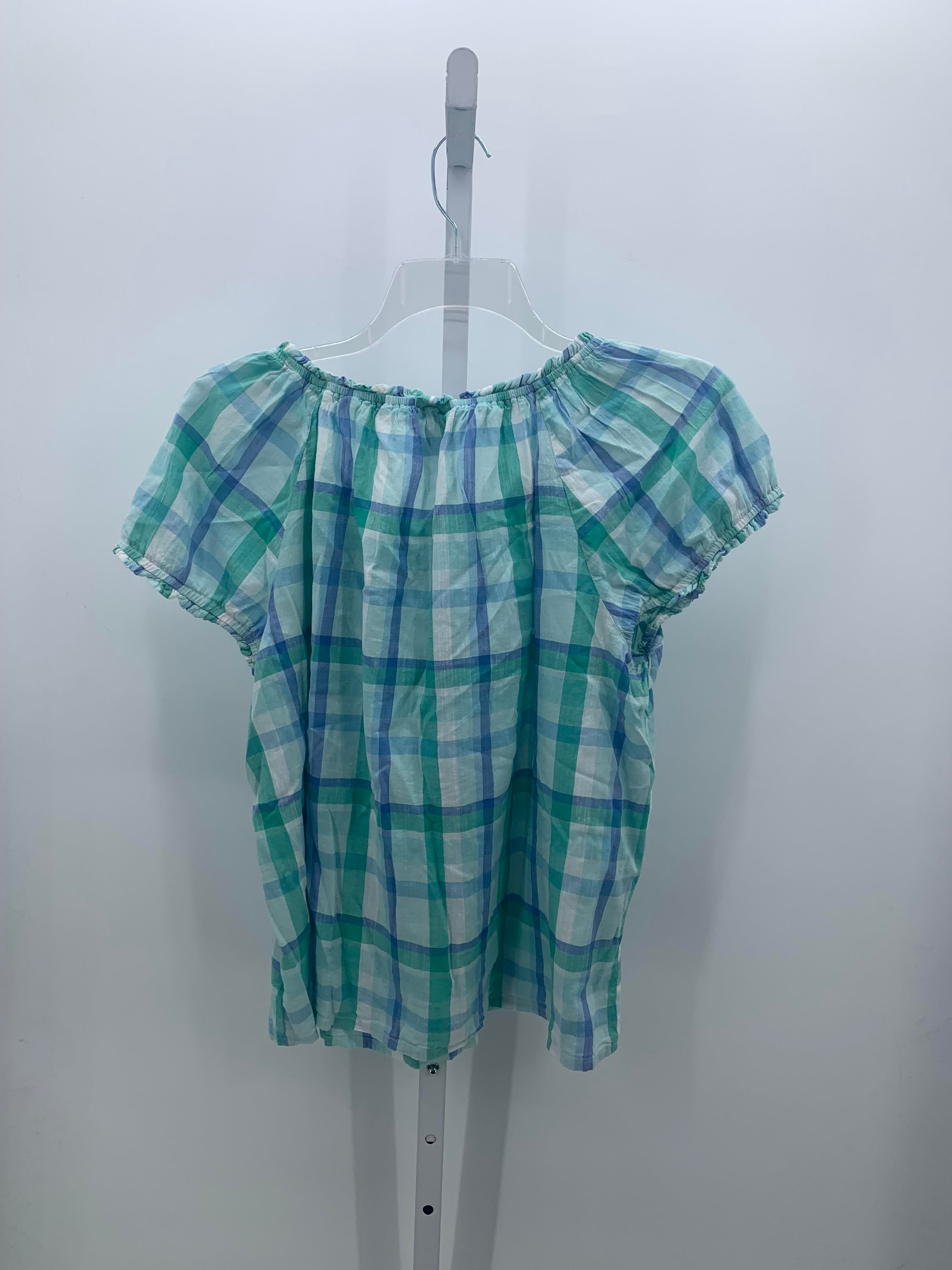 St. Johns Bay Size X Large Petite Petite Short Sleeve Shirt