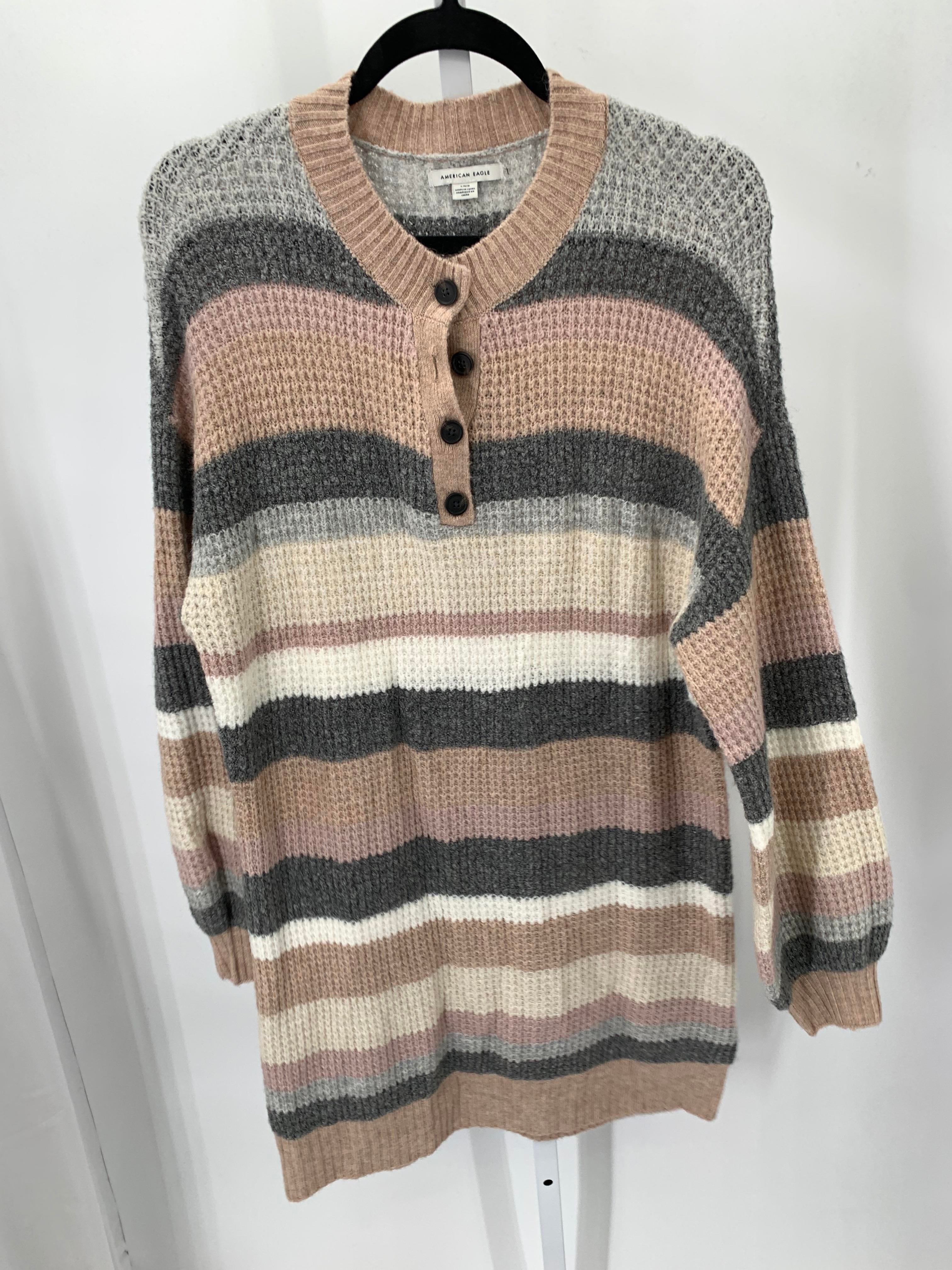 American Eagle Size Large Juniors Long Sleeve Sweater