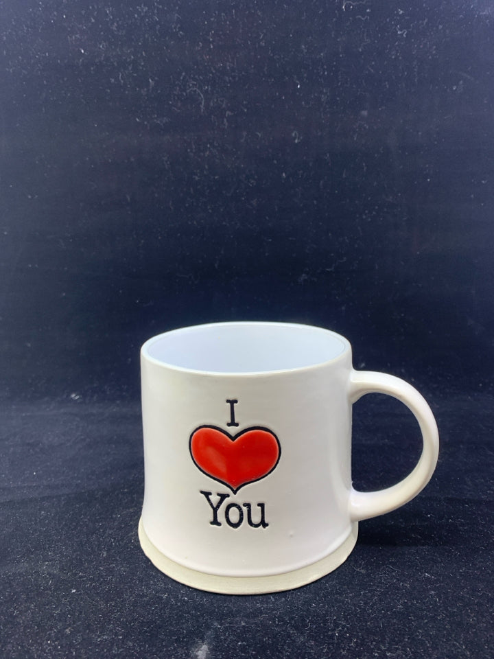 I LOVE YOU MUG.