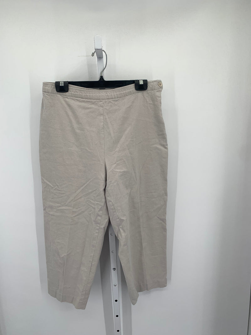 Susan Graver Size Large Misses Pants