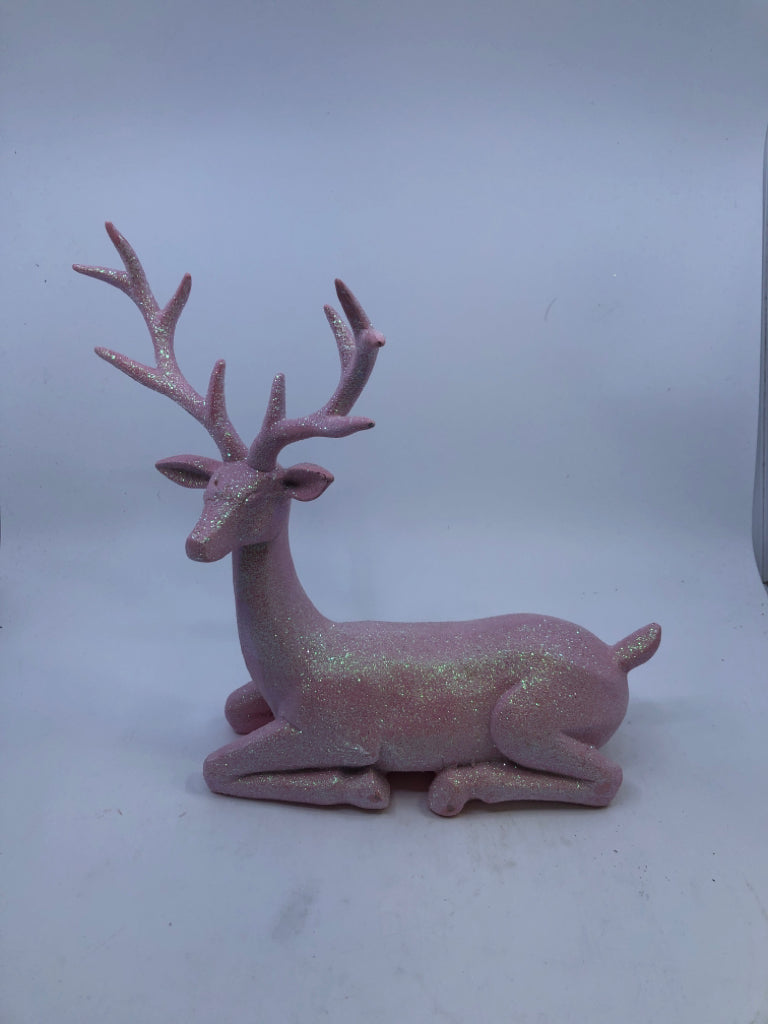 GLITTER PINK REINDEER.