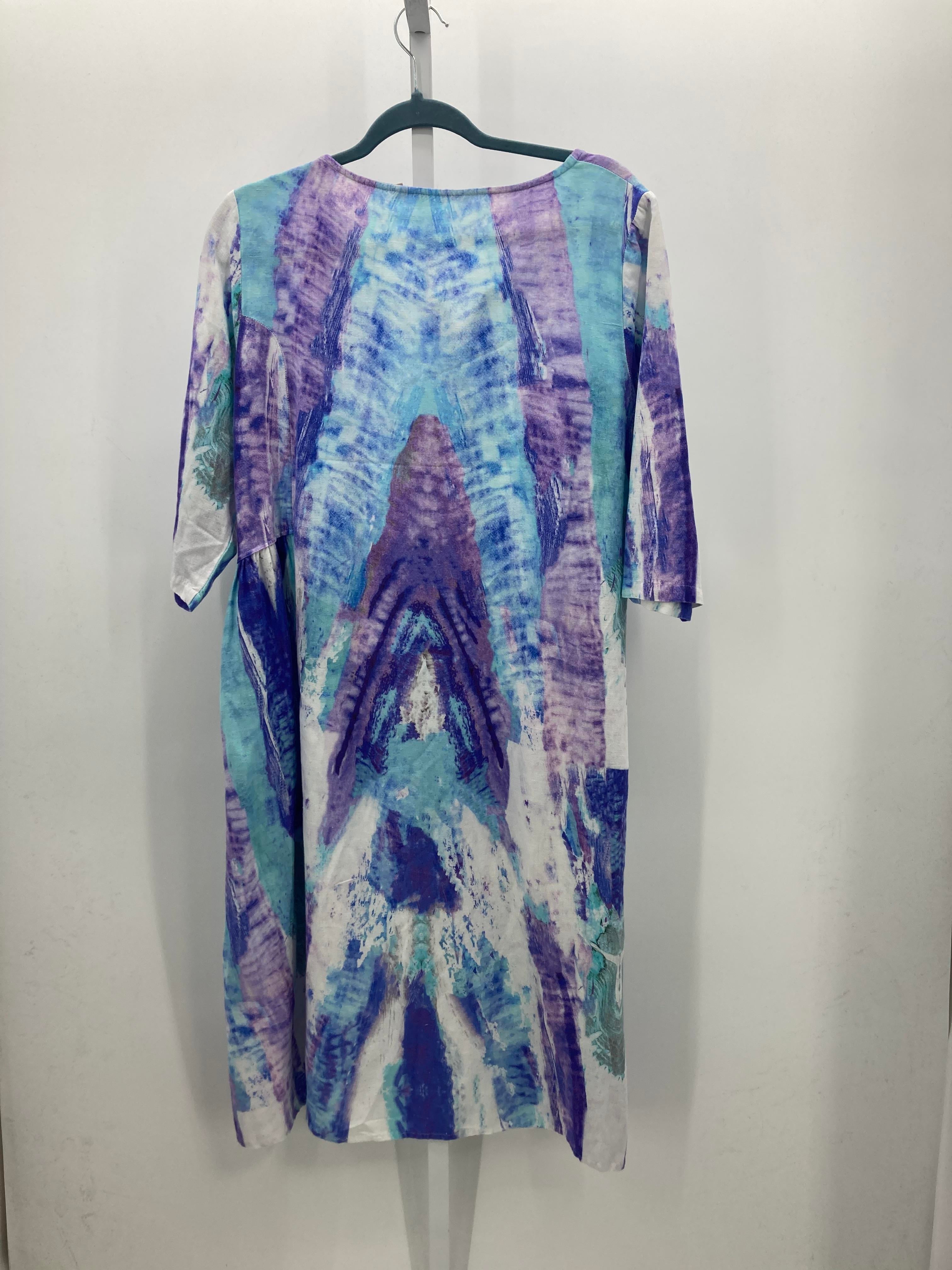 Soft Surroundings Size Medium Misses 3/4 Sleeve Dress