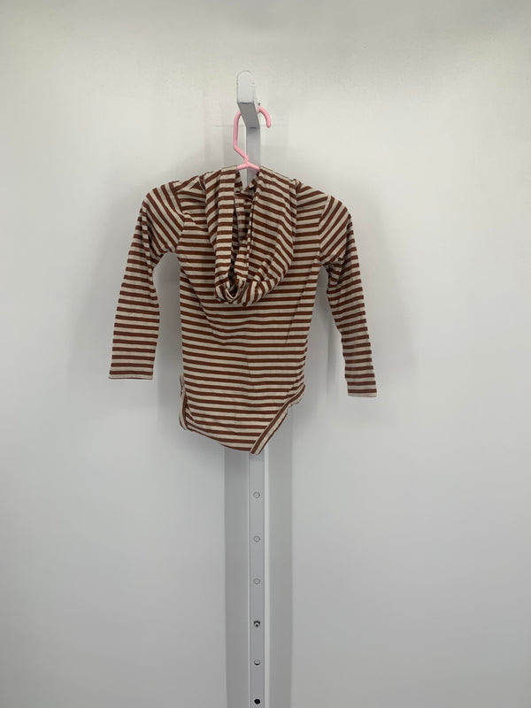 TAN STRIPES HOODED