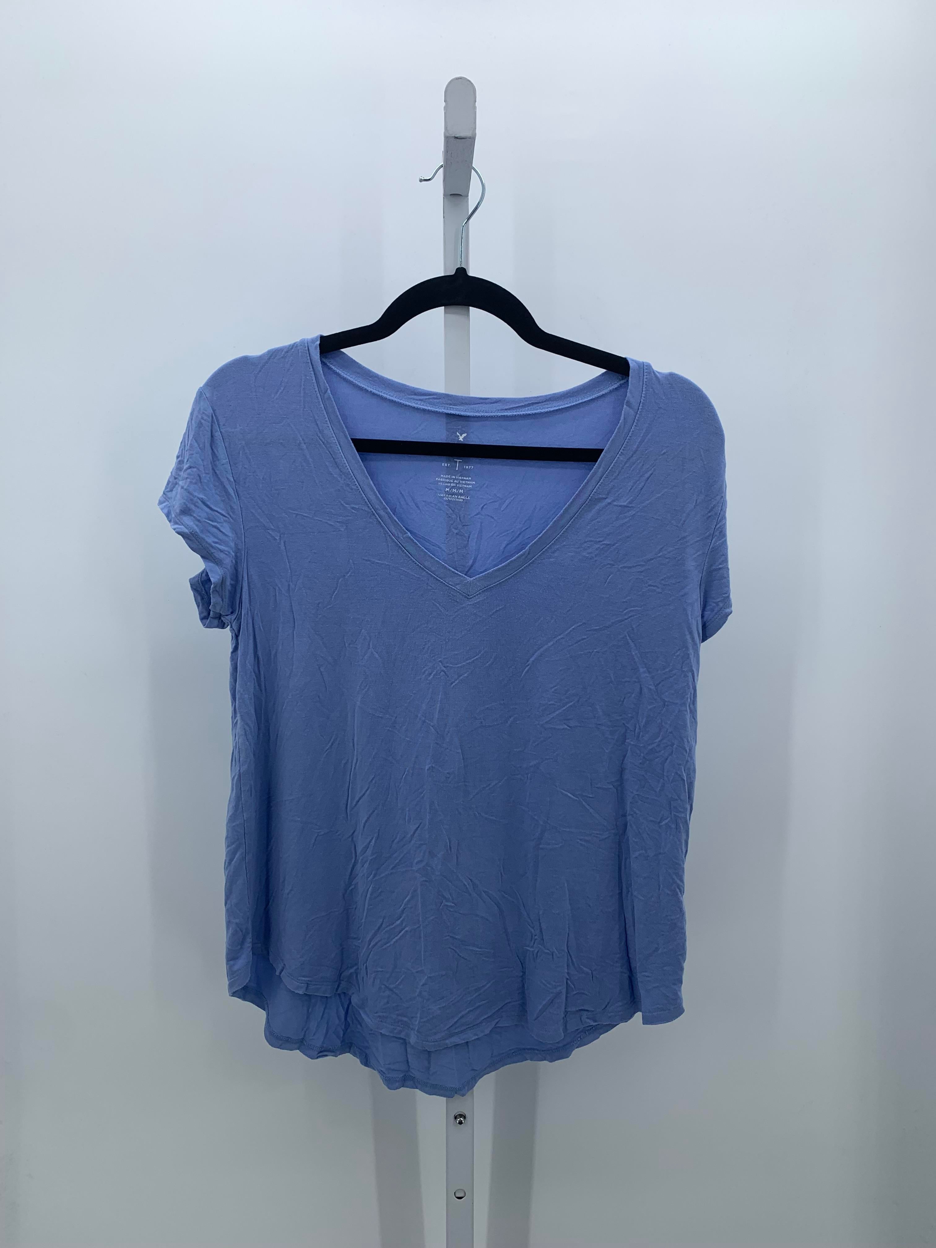 American Eagle Size Medium Juniors Short Sleeve Shirt
