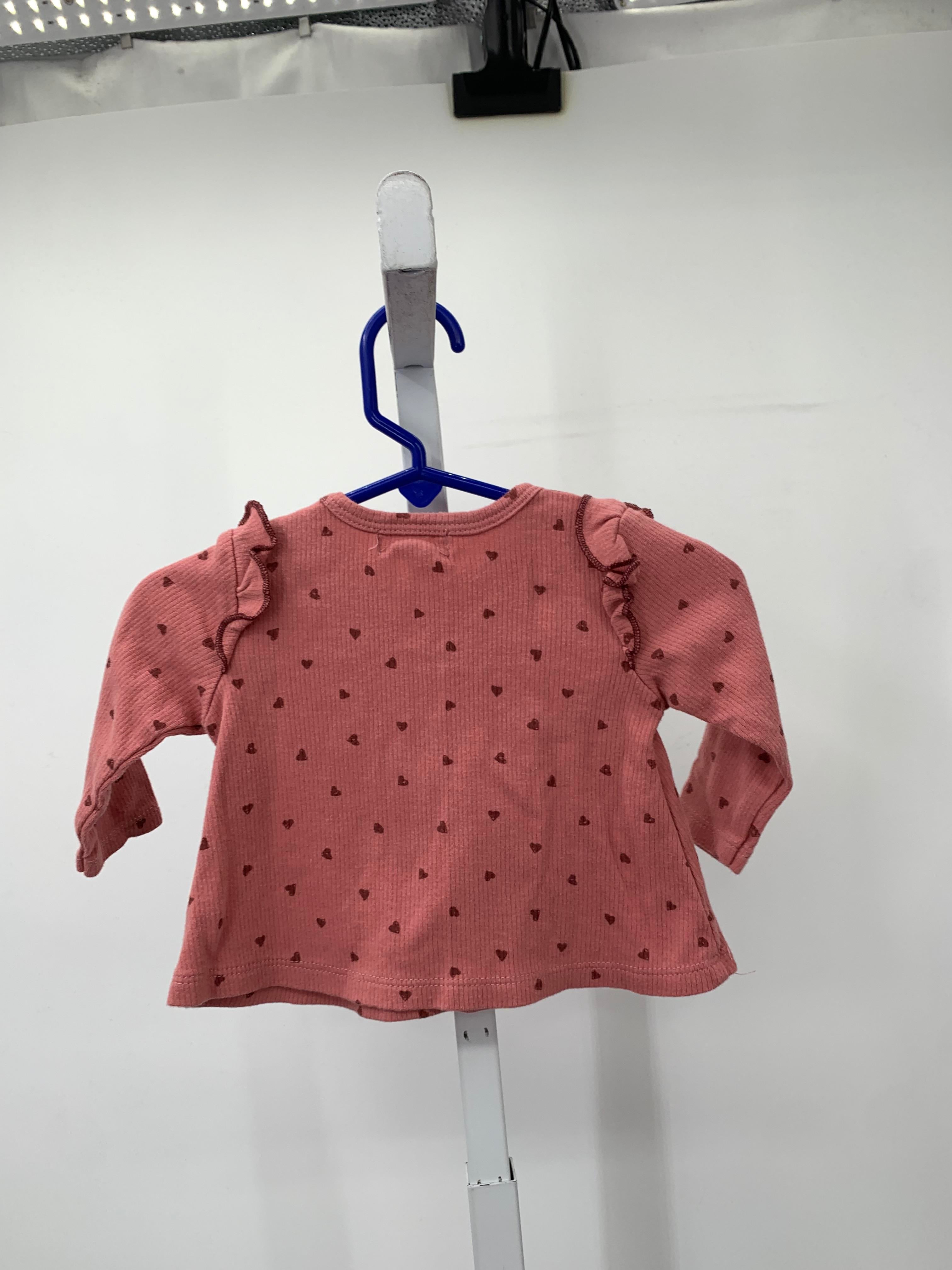 Rabbit + Bear Size 3-6 Months Girls Long Sleeve Shirt