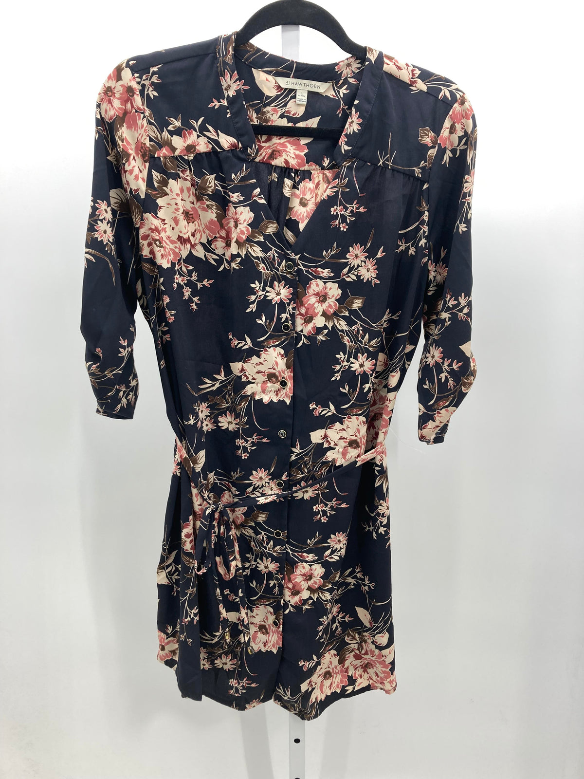 41 Hawthorn Size Large Petite Petite Short Sleeve Dress