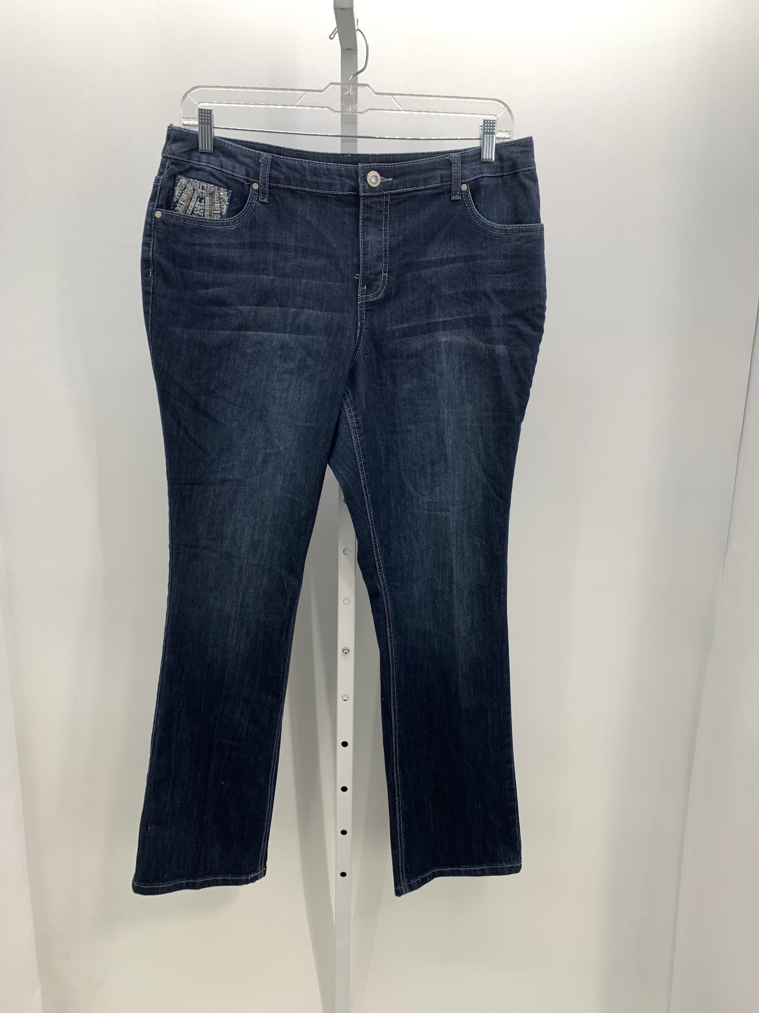 CJ Banks Size 14 W Womens Jeans