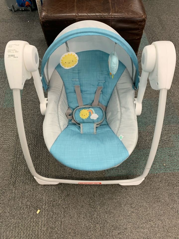 InGenuity Sun Valley Canopy Portable Swing