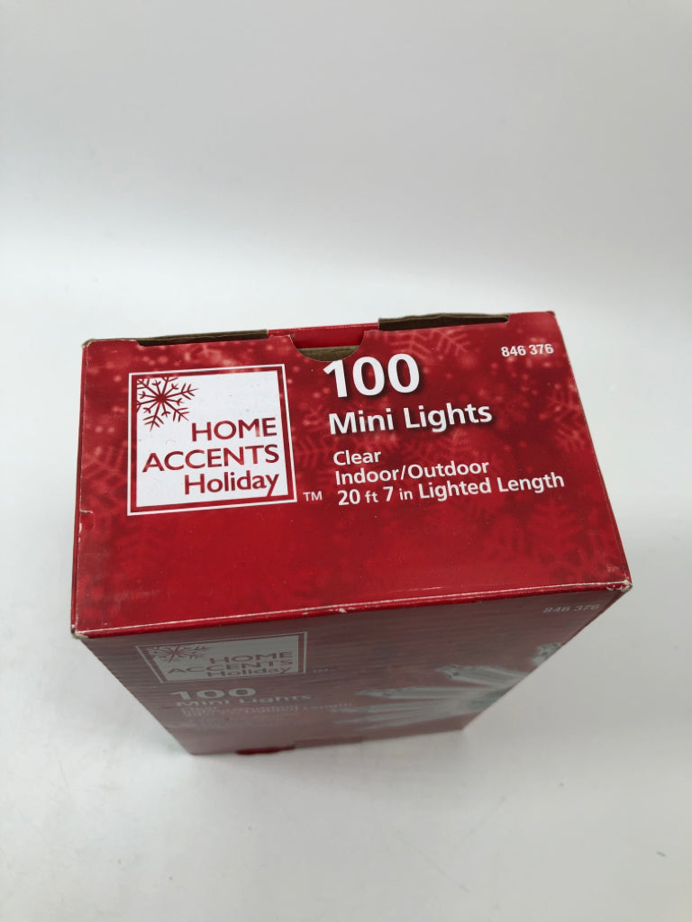 100 MINI CHRISTMAS LIGHTS IN BOX