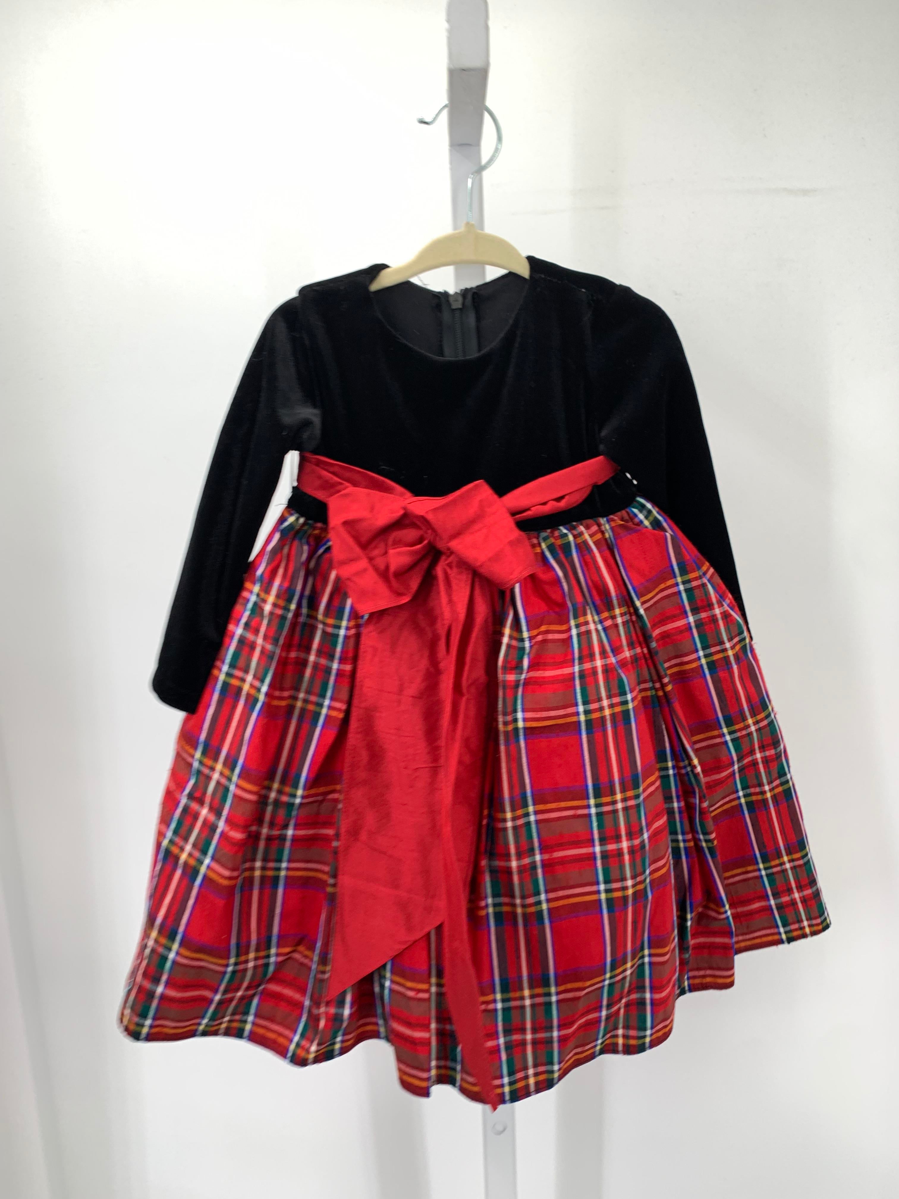 Size 3T Girls Long Sleeve Dress